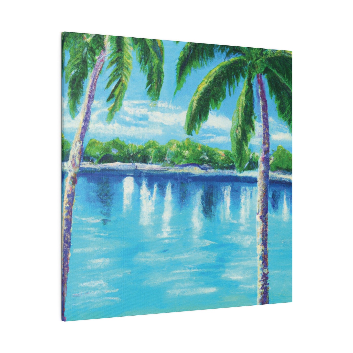 4482N - Bahamas Ocean Painting Print | Bahamas | Ocean | Beach | Poster | Home Decor | Wall Art | Canvas