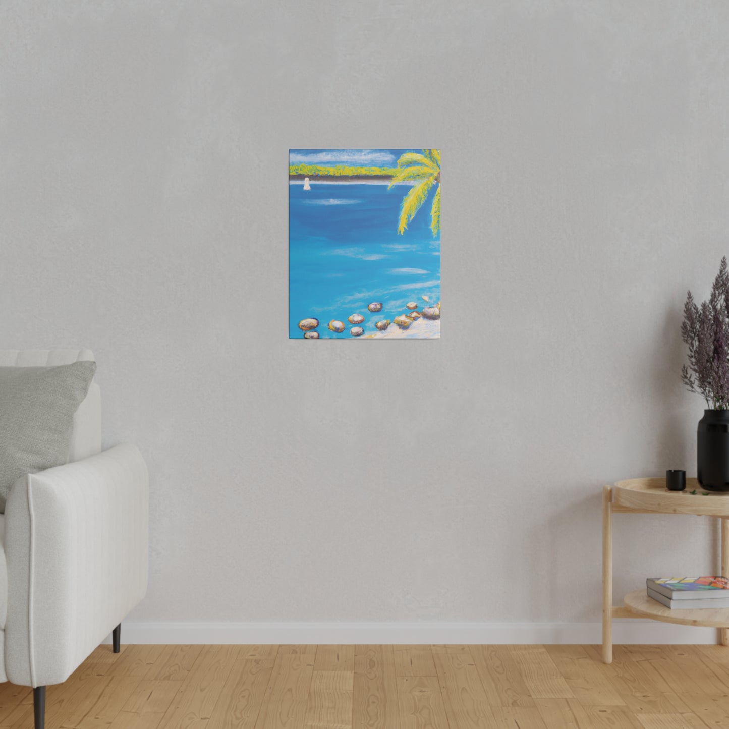 8593F - Bahamas Ocean Painting Print | Bahamas | Ocean | Beach | Poster | Home Decor | Wall Art | Canvas