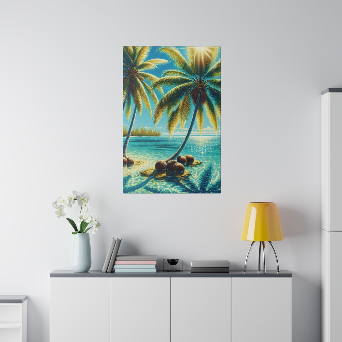 8231M - Bahamas Ocean Painting Print | Bahamas | Ocean | Beach | Poster | Home Decor | Wall Art | Canvas