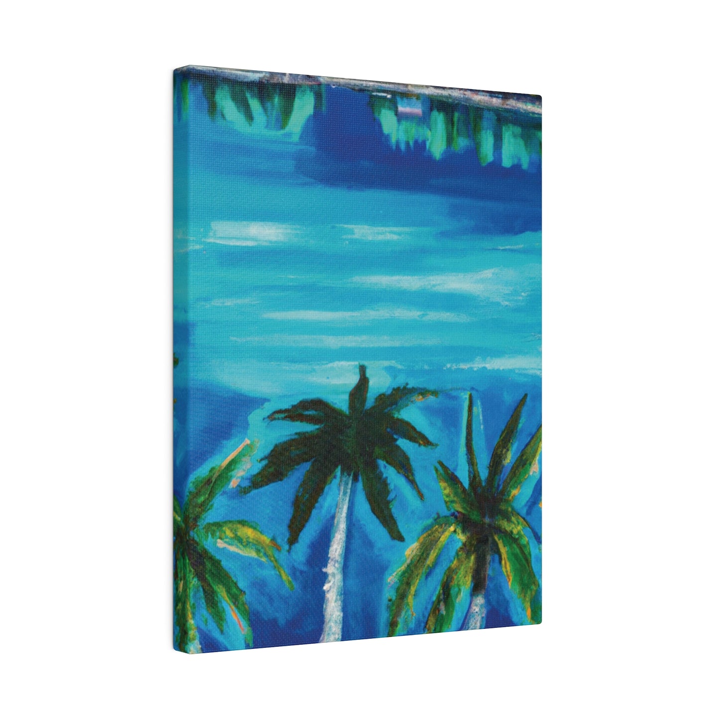 6741K - Bahamas Ocean Painting Print | Bahamas | Ocean | Beach | Poster | Home Decor | Wall Art | Canvas