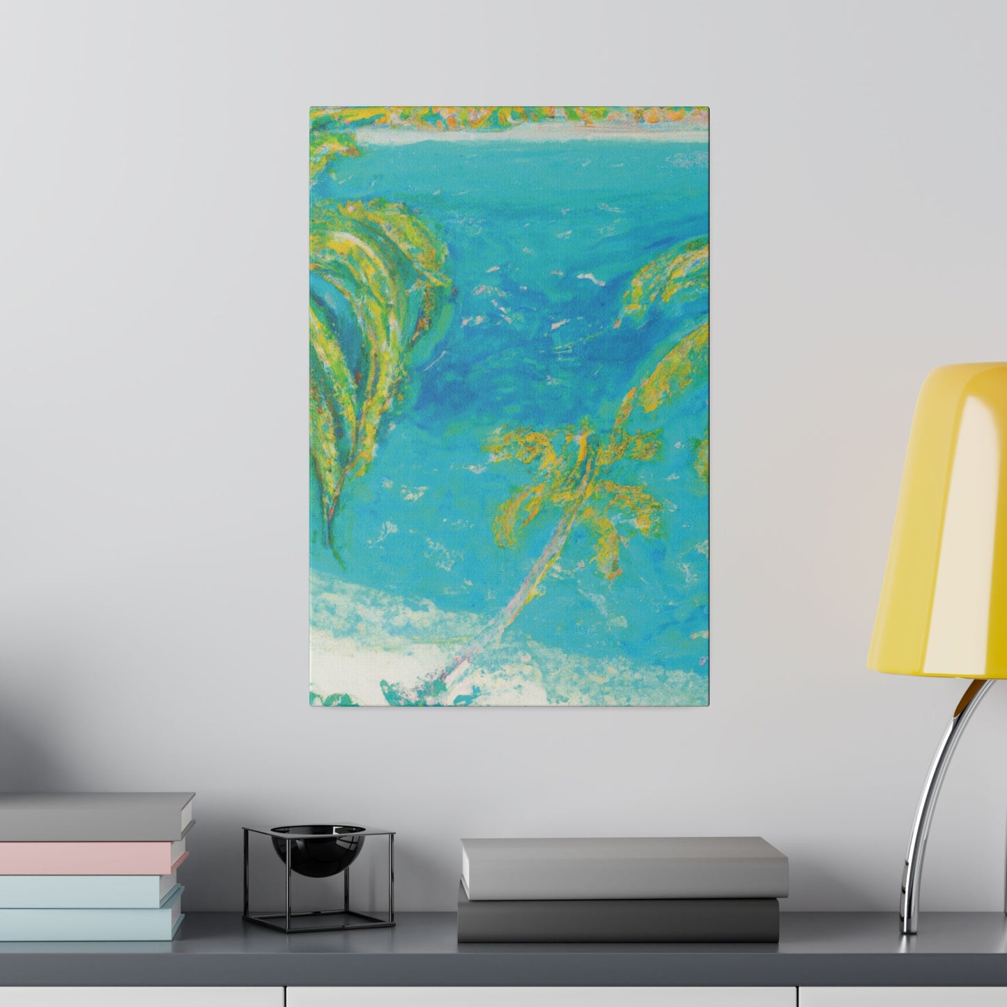 4342G - Bahamas Ocean Painting Print | Bahamas | Ocean | Beach | Poster | Home Decor | Wall Art | Canvas