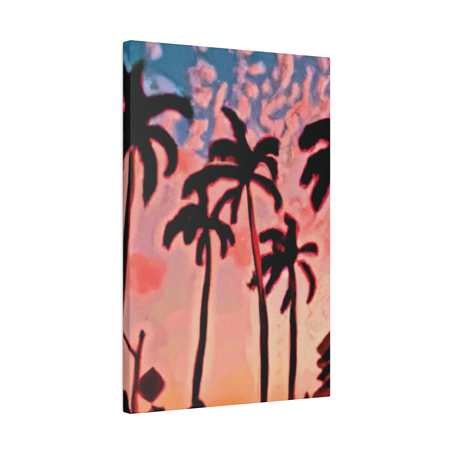 3784J - Miami Beach Sunset Painting Print | Miami | Beach | Sunset | Poster | Home Decor | Wall Art | Canvas