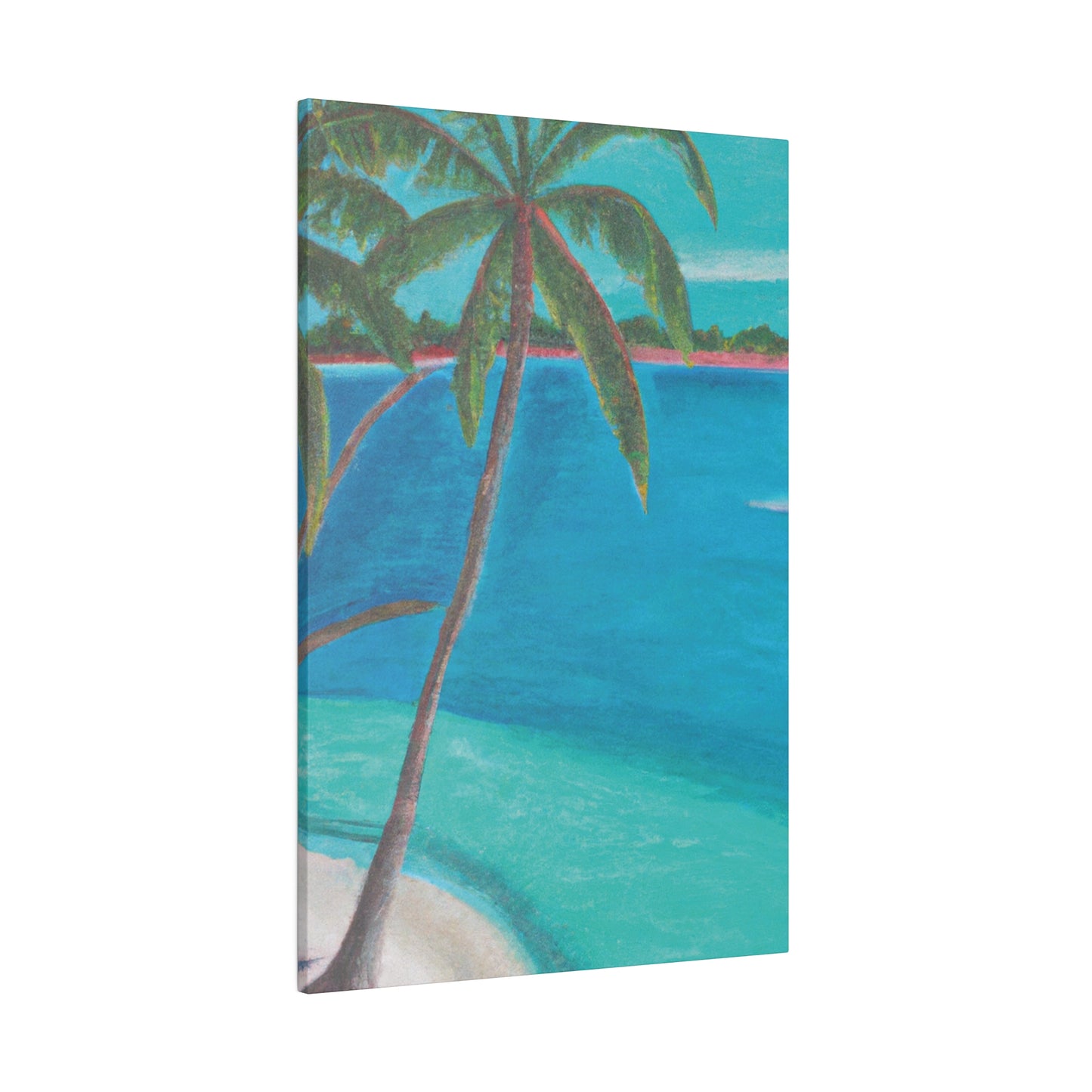 2976D - Bahamas Ocean Painting Print | Bahamas | Ocean | Beach | Poster | Home Decor | Wall Art | Canvas