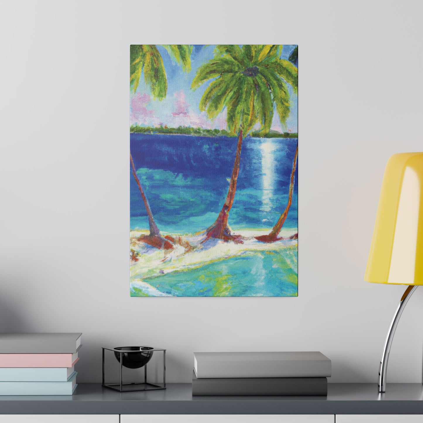 391F - Bahamas Ocean Painting Print | Bahamas | Ocean | Beach | Poster | Home Decor | Wall Art | Canvas