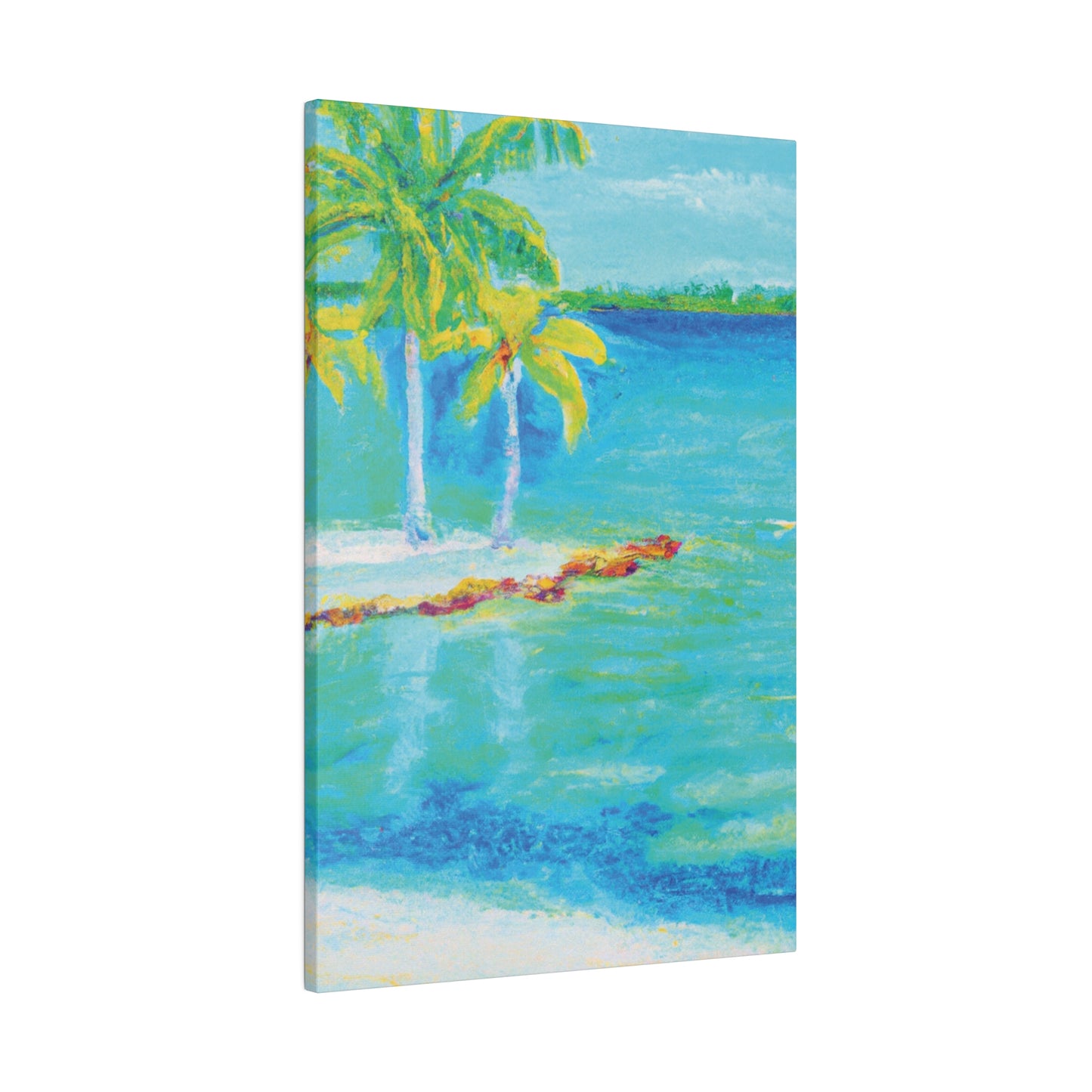 4444R - Bahamas Ocean Painting Print | Bahamas | Ocean | Beach | Poster | Home Decor | Wall Art | Canvas