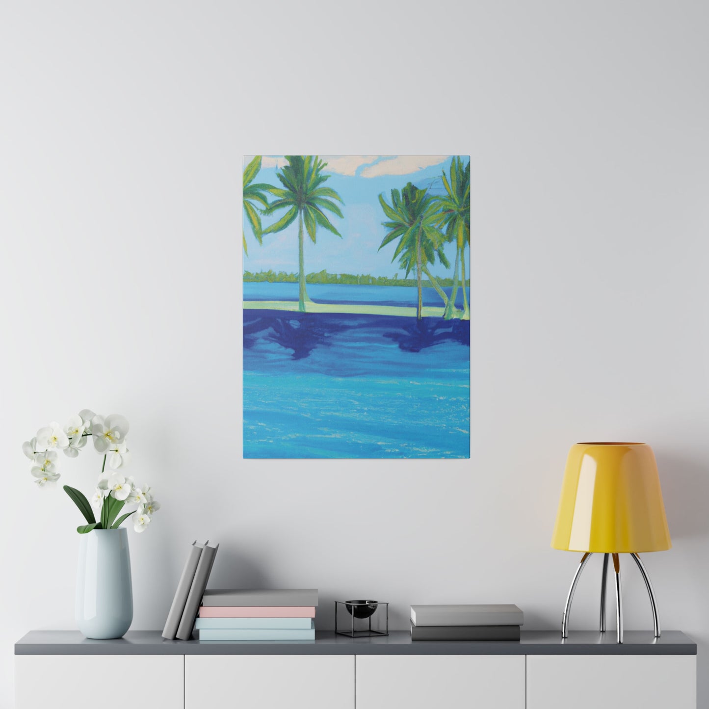 9589F - Bahamas Ocean Painting Print | Bahamas | Ocean | Beach | Poster | Home Decor | Wall Art | Canvas