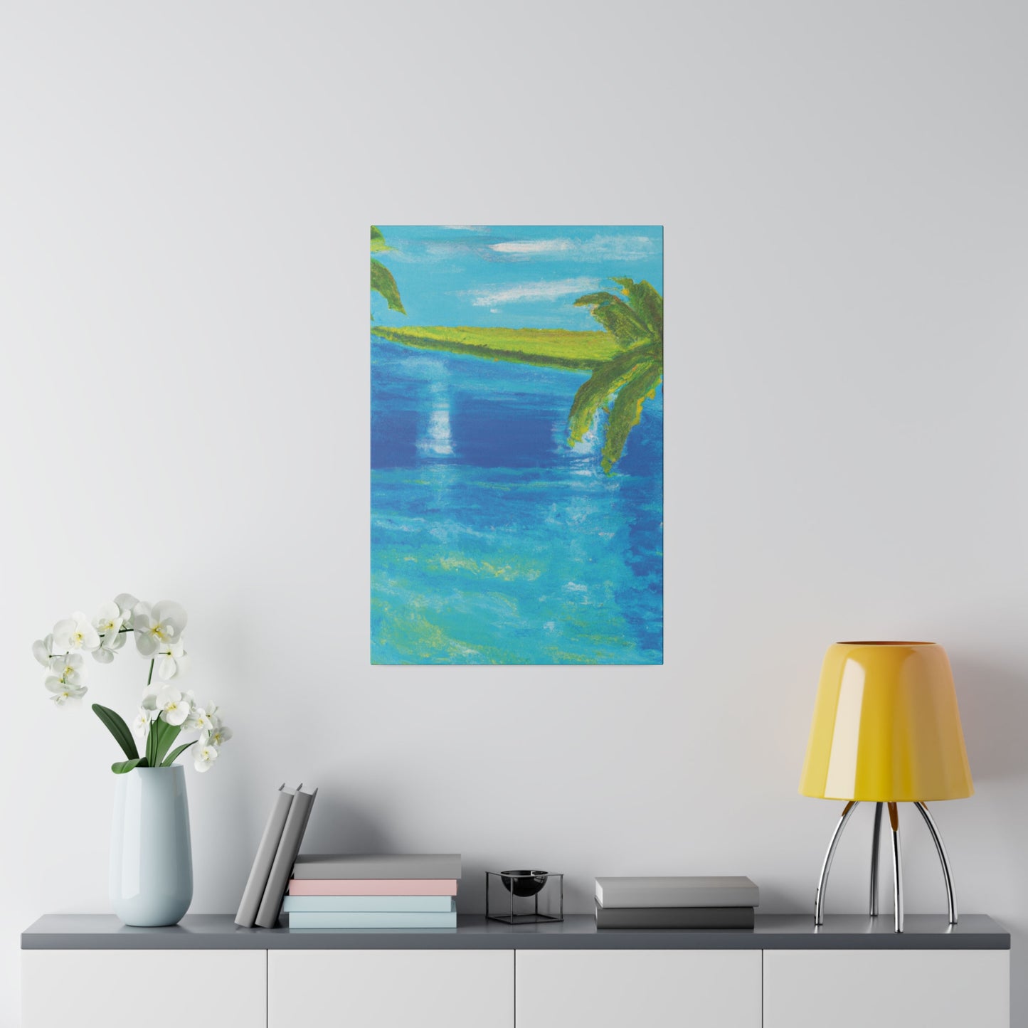 6359F - Bahamas Ocean Painting Print | Bahamas | Ocean | Beach | Poster | Home Decor | Wall Art | Canvas