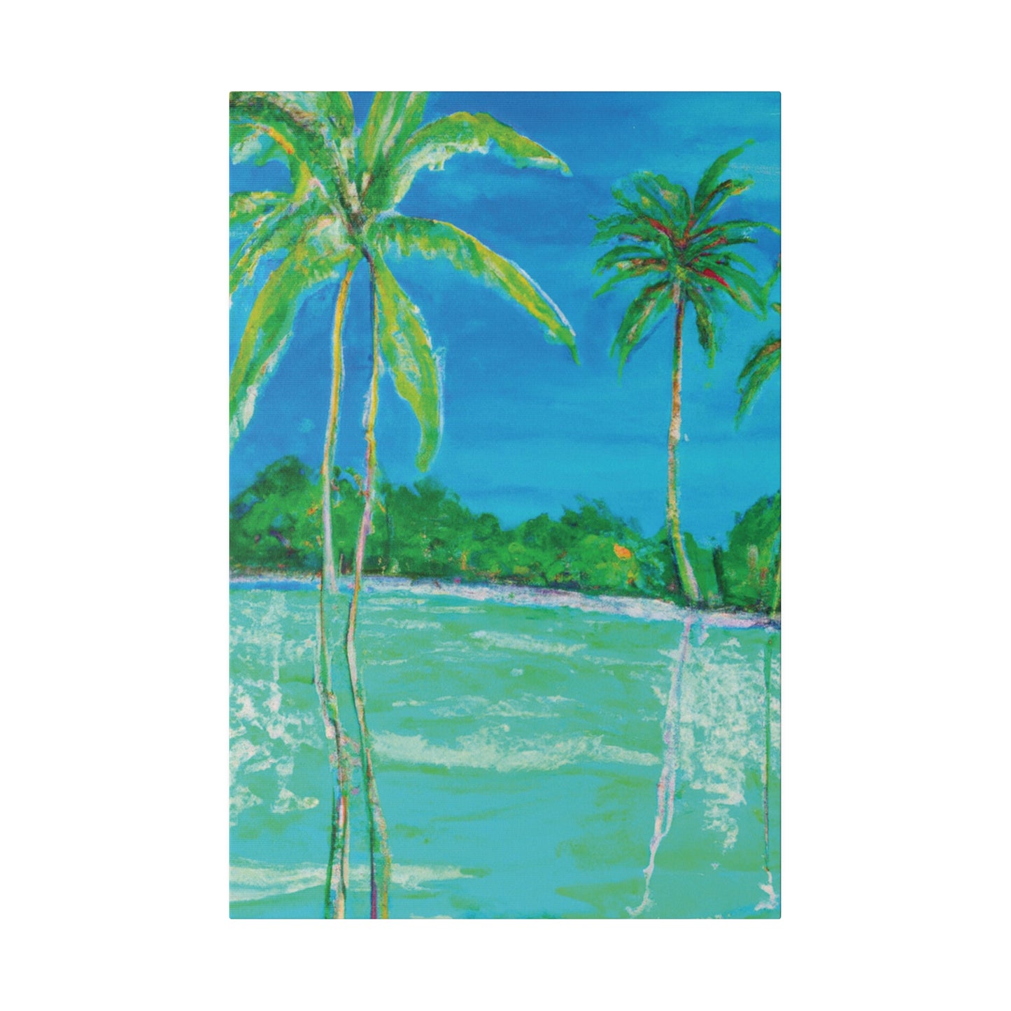 5185A - Bahamas Ocean Painting Print | Bahamas | Ocean | Beach | Poster | Home Decor | Wall Art | Canvas