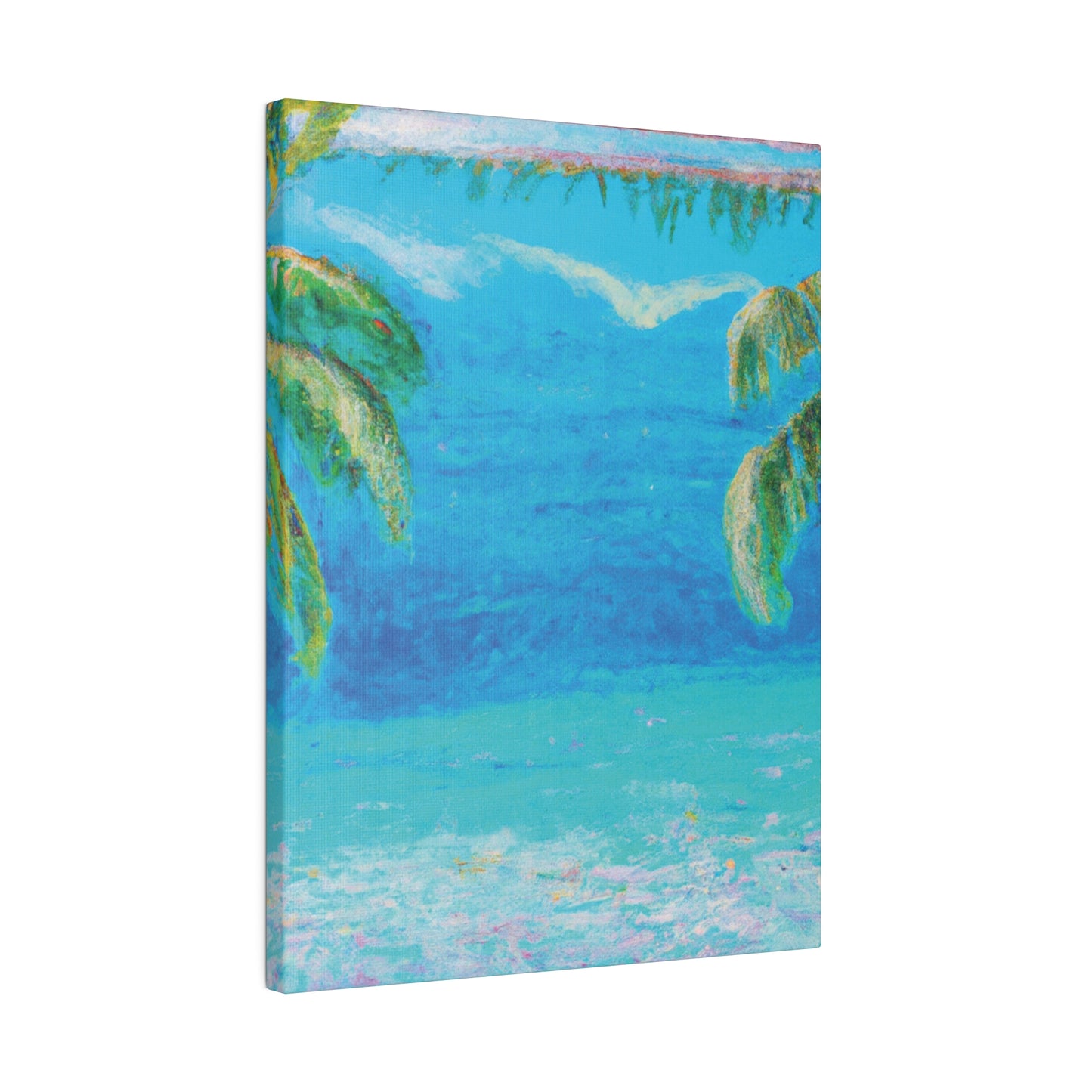 8159P - Bahamas Ocean Painting Print | Bahamas | Ocean | Beach | Poster | Home Decor | Wall Art | Canvas