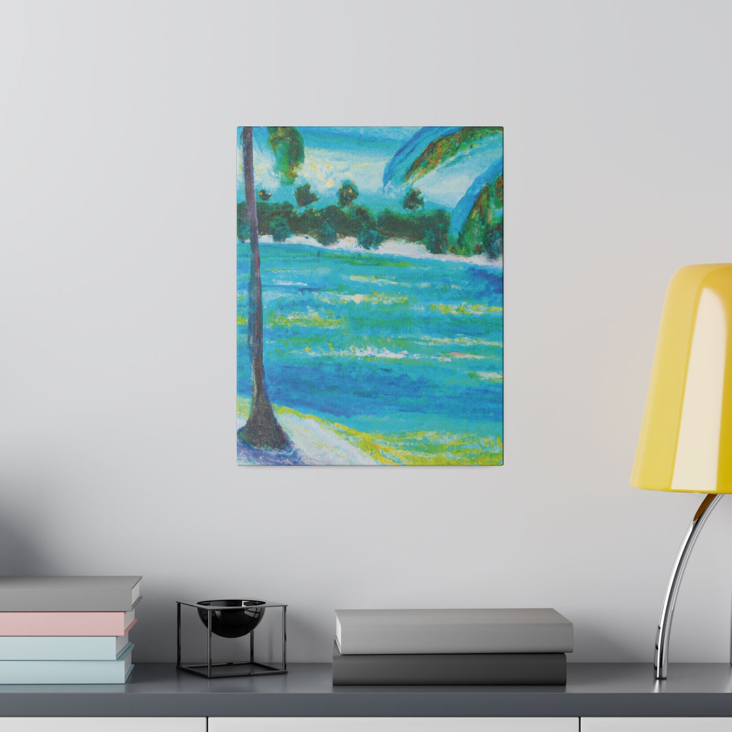 5874R - Bahamas Ocean Painting Print | Bahamas | Ocean | Beach | Poster | Home Decor | Wall Art | Canvas