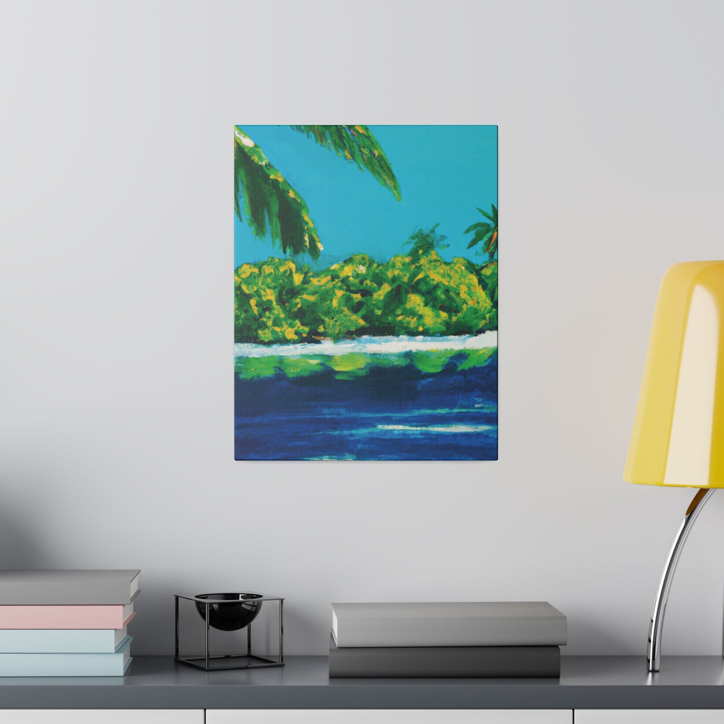 2473X - Bahamas Ocean Painting Print | Bahamas | Ocean | Beach | Poster | Home Decor | Wall Art | Canvas