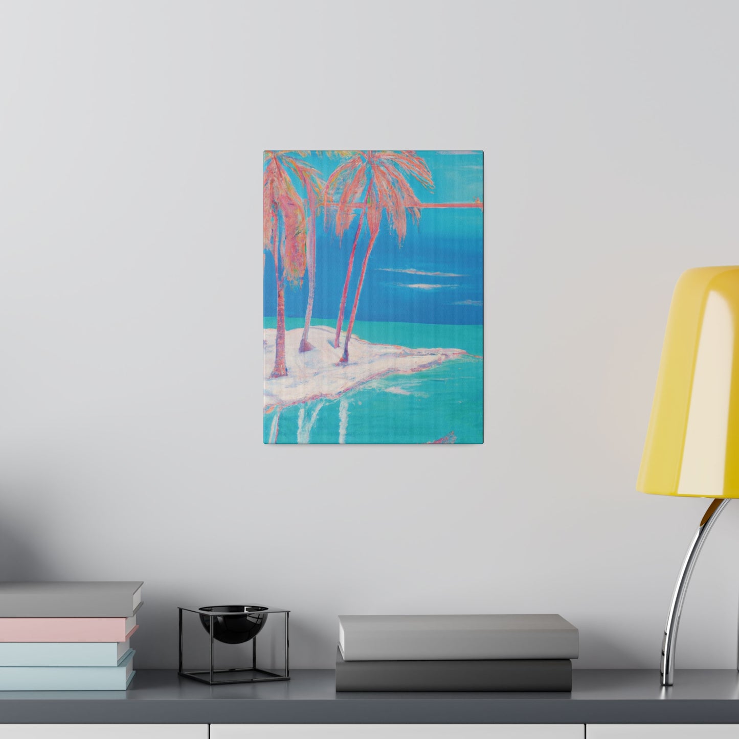 3162K - Bahamas Ocean Painting Print | Bahamas | Ocean | Beach | Poster | Home Decor | Wall Art | Canvas