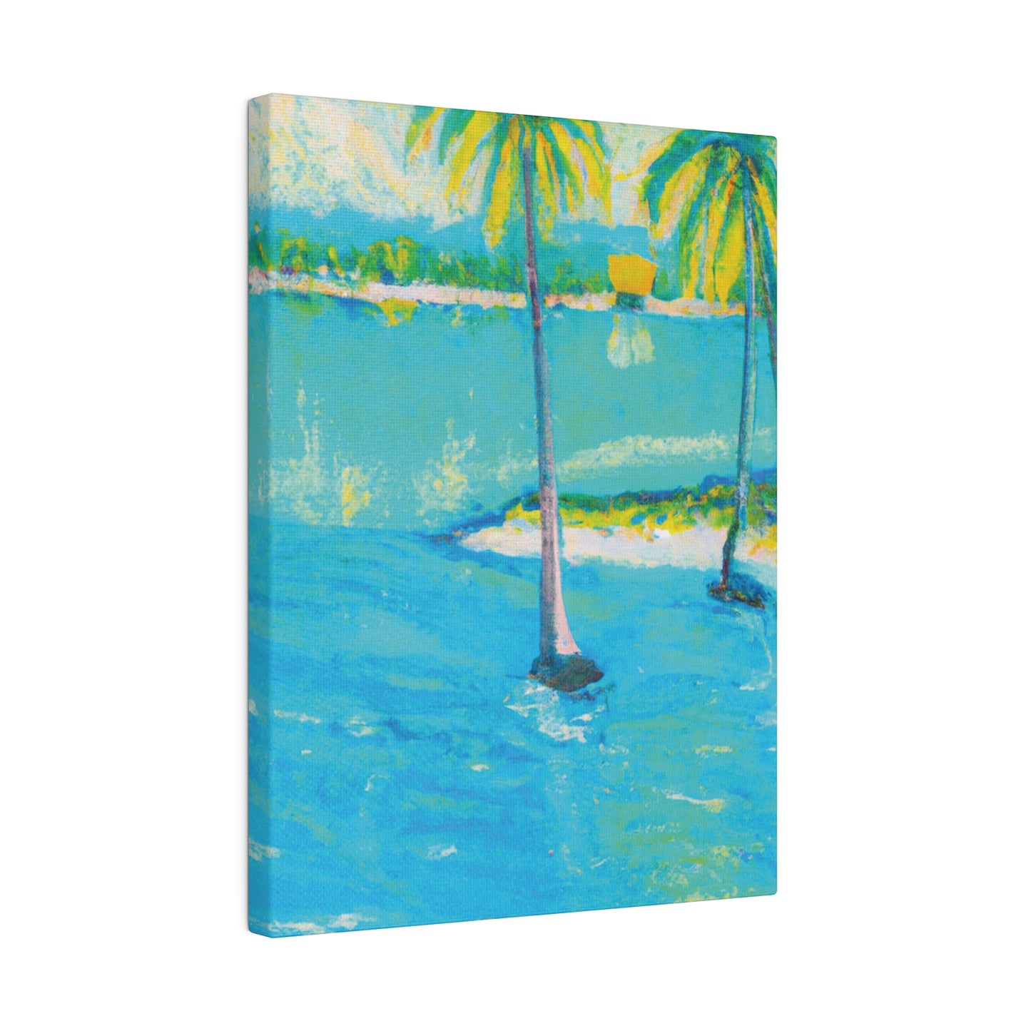 9652X - Bahamas Ocean Painting Print | Bahamas | Ocean | Beach | Poster | Home Decor | Wall Art | Canvas