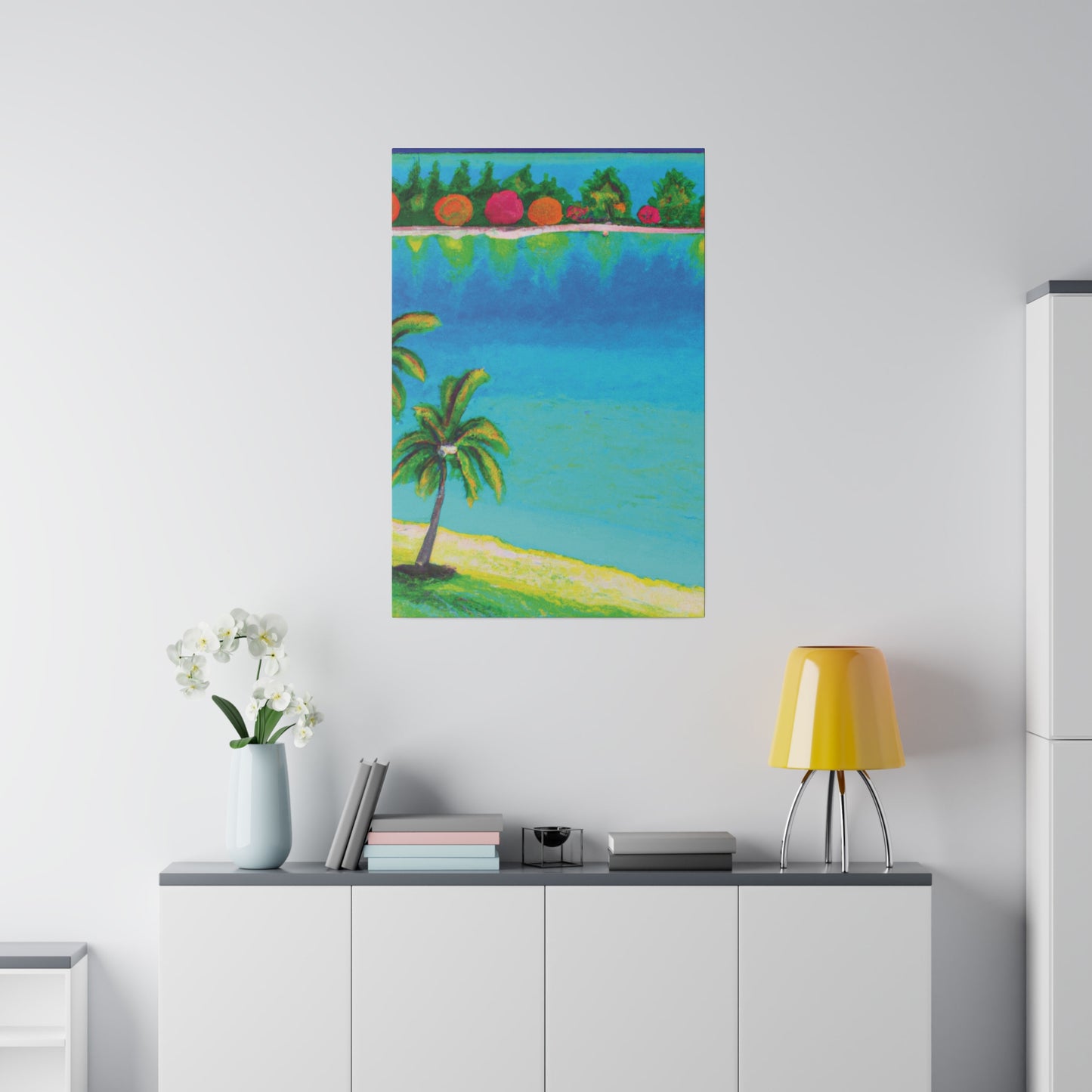 6816J - Bahamas Ocean Painting Print | Bahamas | Ocean | Beach | Poster | Home Decor | Wall Art | Canvas