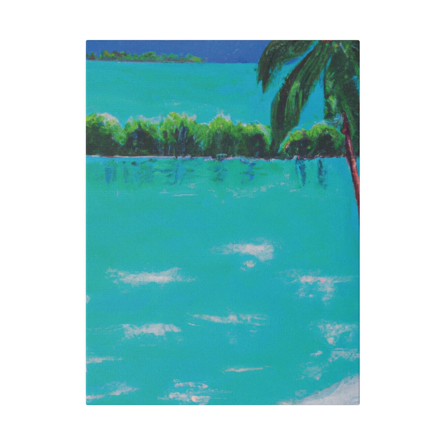 9108Q - Bahamas Ocean Painting Print | Bahamas | Ocean | Beach | Poster | Home Decor | Wall Art | Canvas
