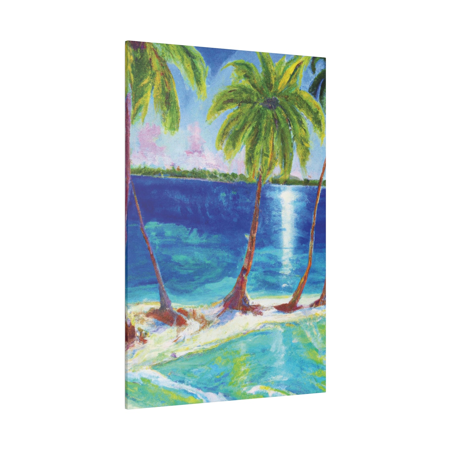 391F - Bahamas Ocean Painting Print | Bahamas | Ocean | Beach | Poster | Home Decor | Wall Art | Canvas