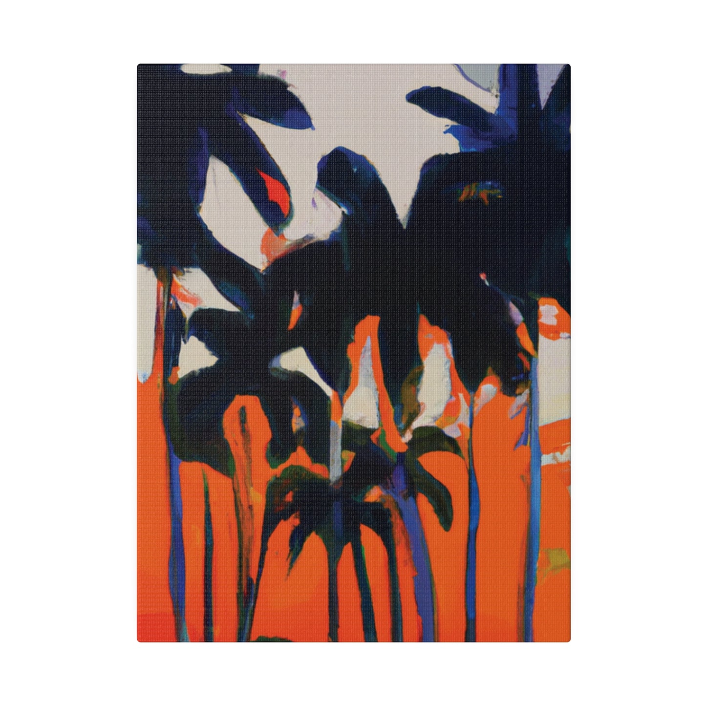 7345M - Miami Beach Sunset Painting Print | Miami | Beach | Sunset | Poster | Home Decor | Wall Art | Canvas