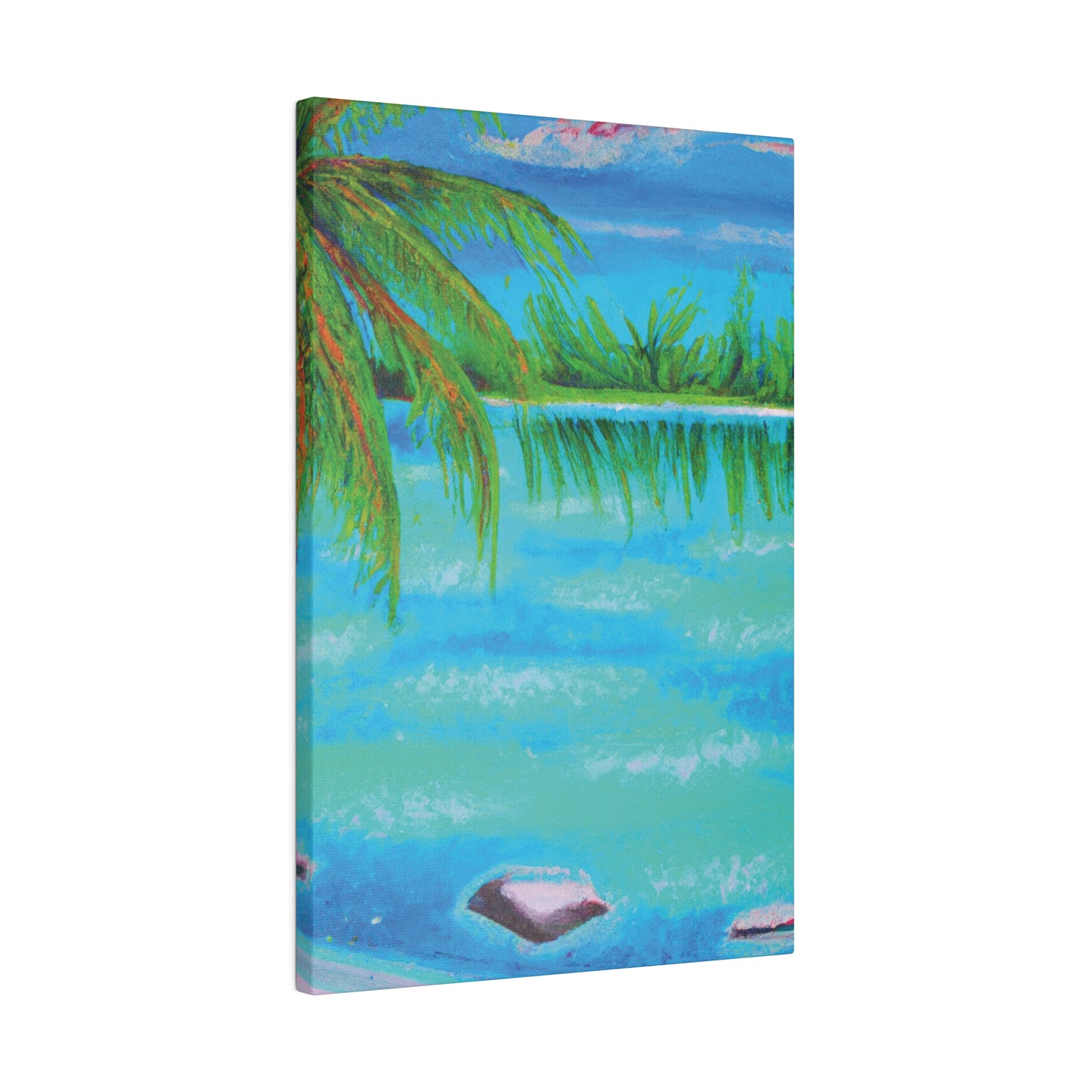 5279Q - Bahamas Ocean Painting Print | Bahamas | Ocean | Beach | Poster | Home Decor | Wall Art | Canvas