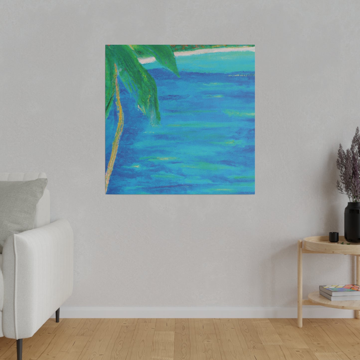 9272V - Bahamas Ocean Painting Print | Bahamas | Ocean | Beach | Poster | Home Decor | Wall Art | Canvas