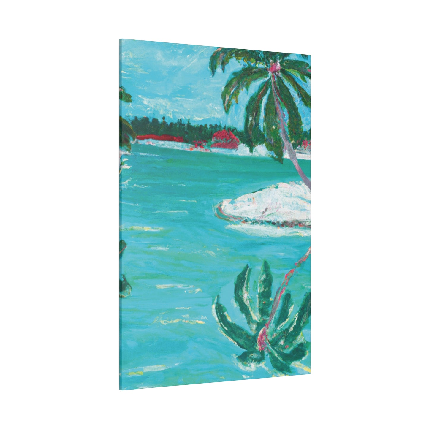 7090Z - Bahamas Ocean Painting Print | Bahamas | Ocean | Beach | Poster | Home Decor | Wall Art | Canvas