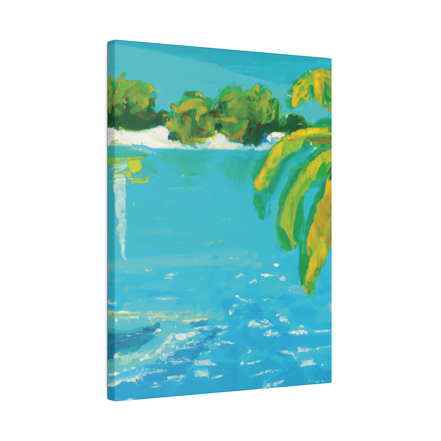 2261V - Bahamas Ocean Painting Print | Bahamas | Ocean | Beach | Poster | Home Decor | Wall Art | Canvas