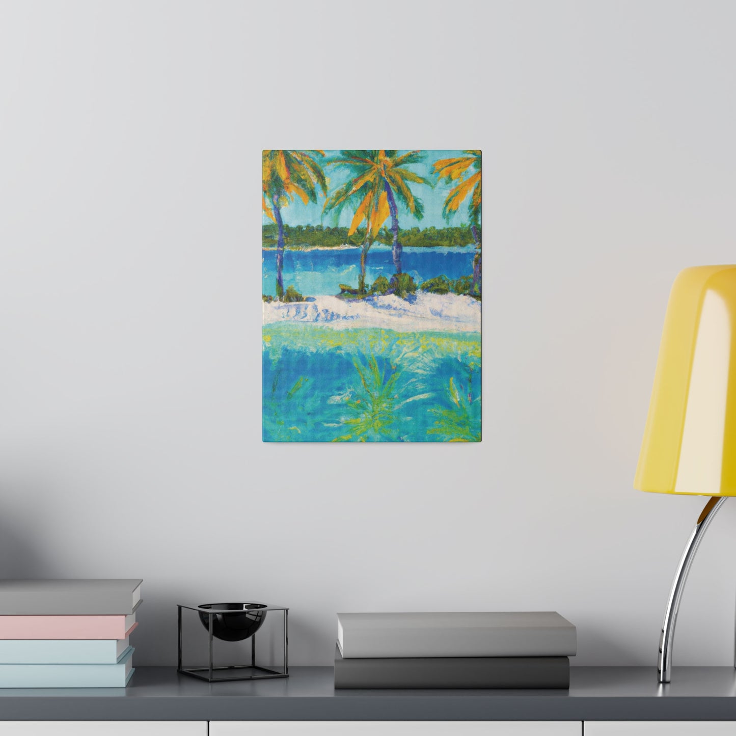 2367X - Bahamas Ocean Painting Print | Bahamas | Ocean | Beach | Poster | Home Decor | Wall Art | Canvas