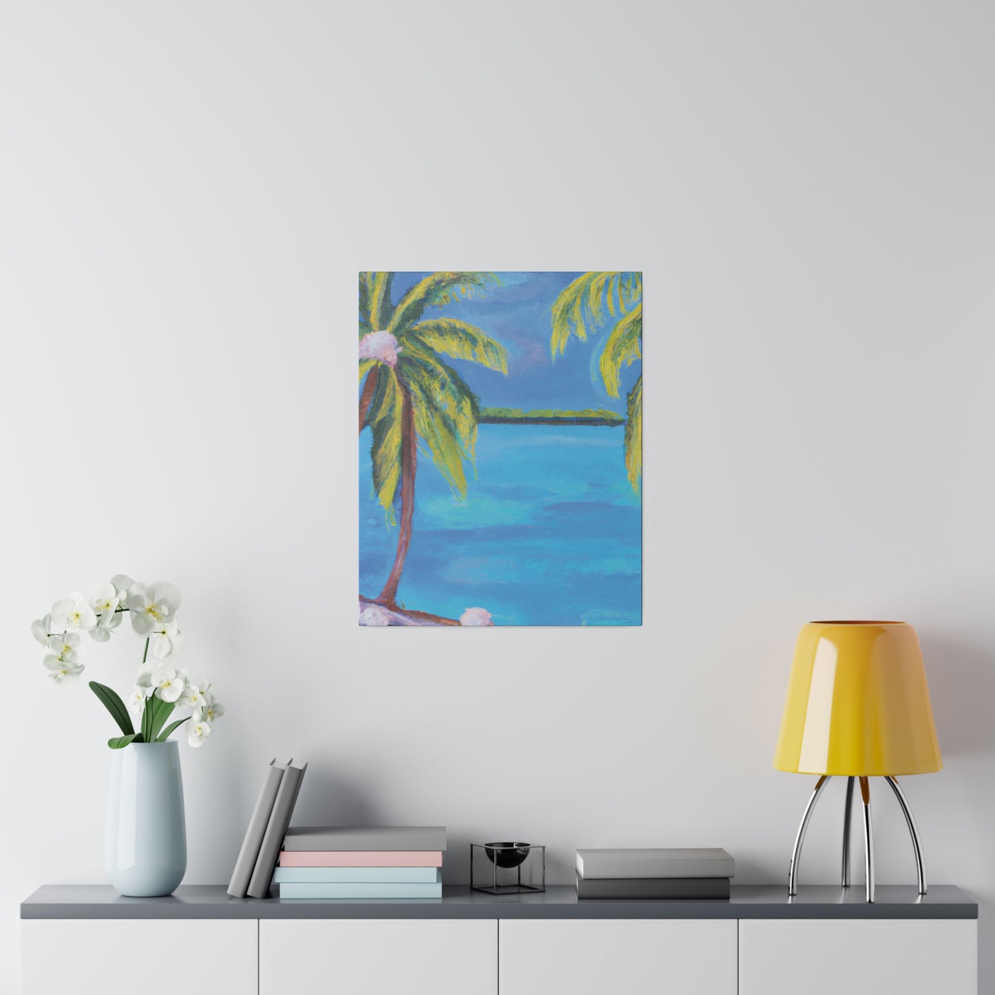 8164W - Bahamas Ocean Painting Print | Bahamas | Ocean | Beach | Poster | Home Decor | Wall Art | Canvas