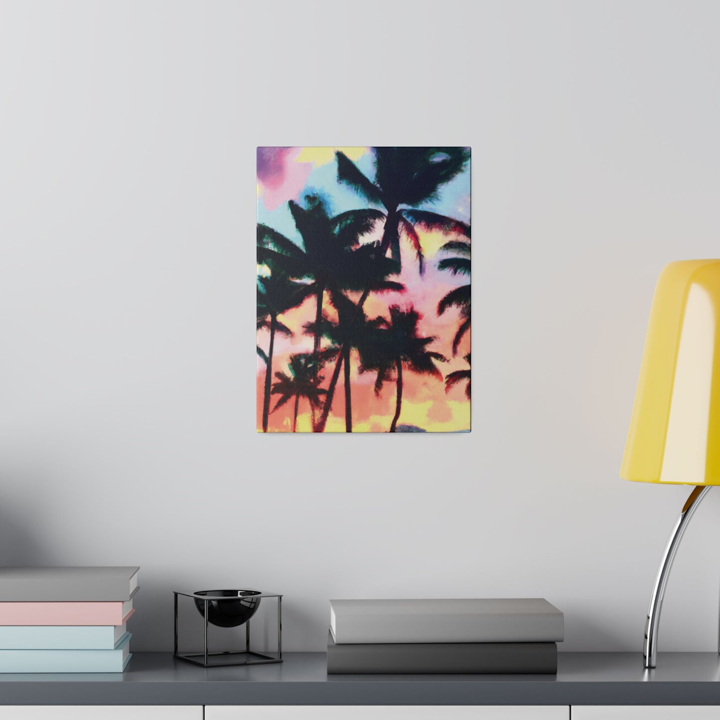 5231V - Miami Beach Sunset Painting Print | Miami | Beach | Sunset | Poster | Home Decor | Wall Art | Canvas