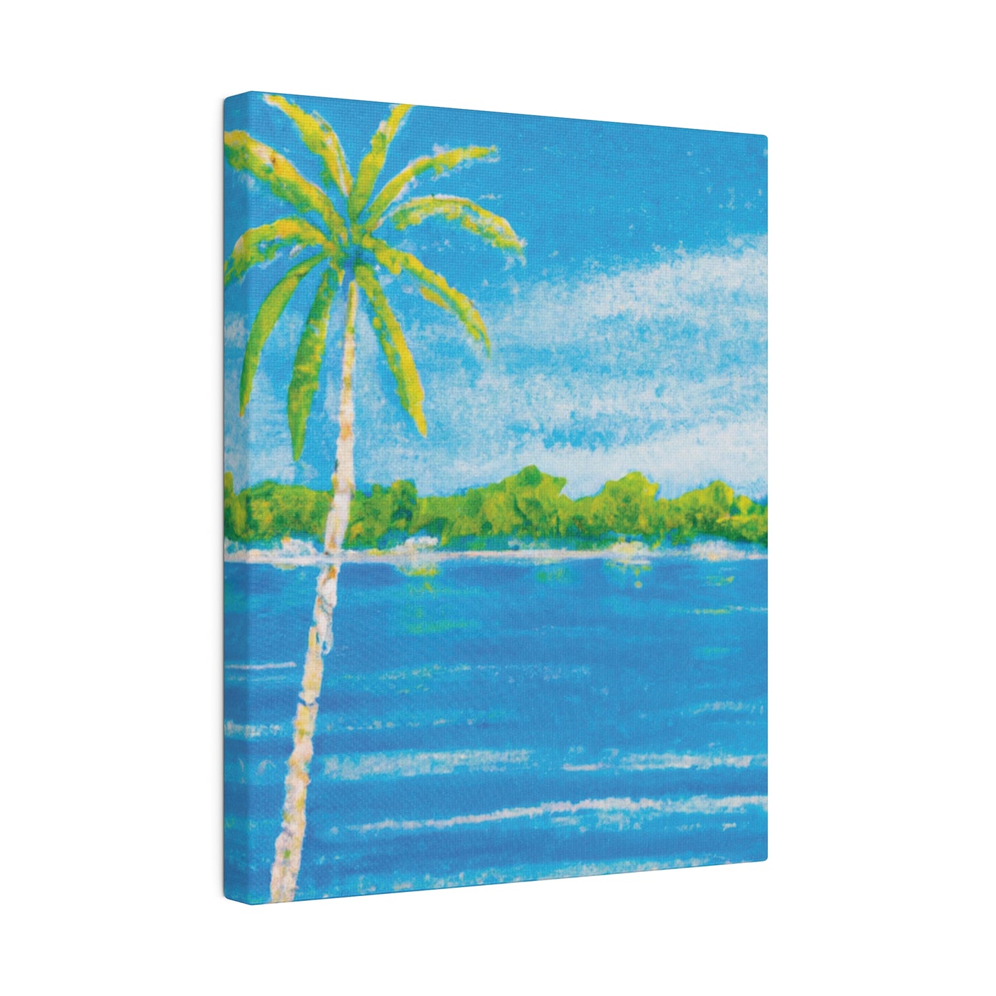 9803Q - Bahamas Ocean Painting Print | Bahamas | Ocean | Beach | Poster | Home Decor | Wall Art | Canvas