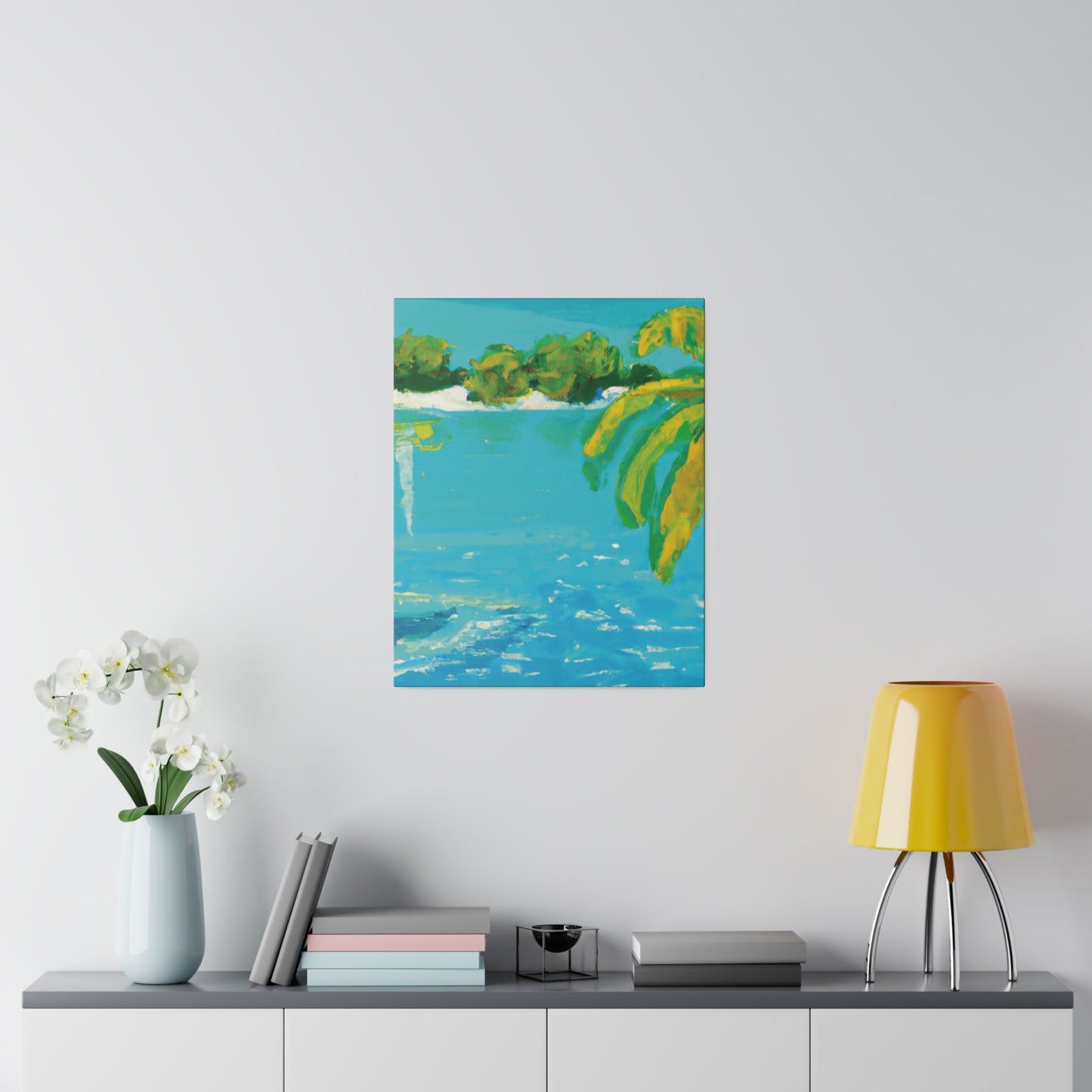 2261V - Bahamas Ocean Painting Print | Bahamas | Ocean | Beach | Poster | Home Decor | Wall Art | Canvas