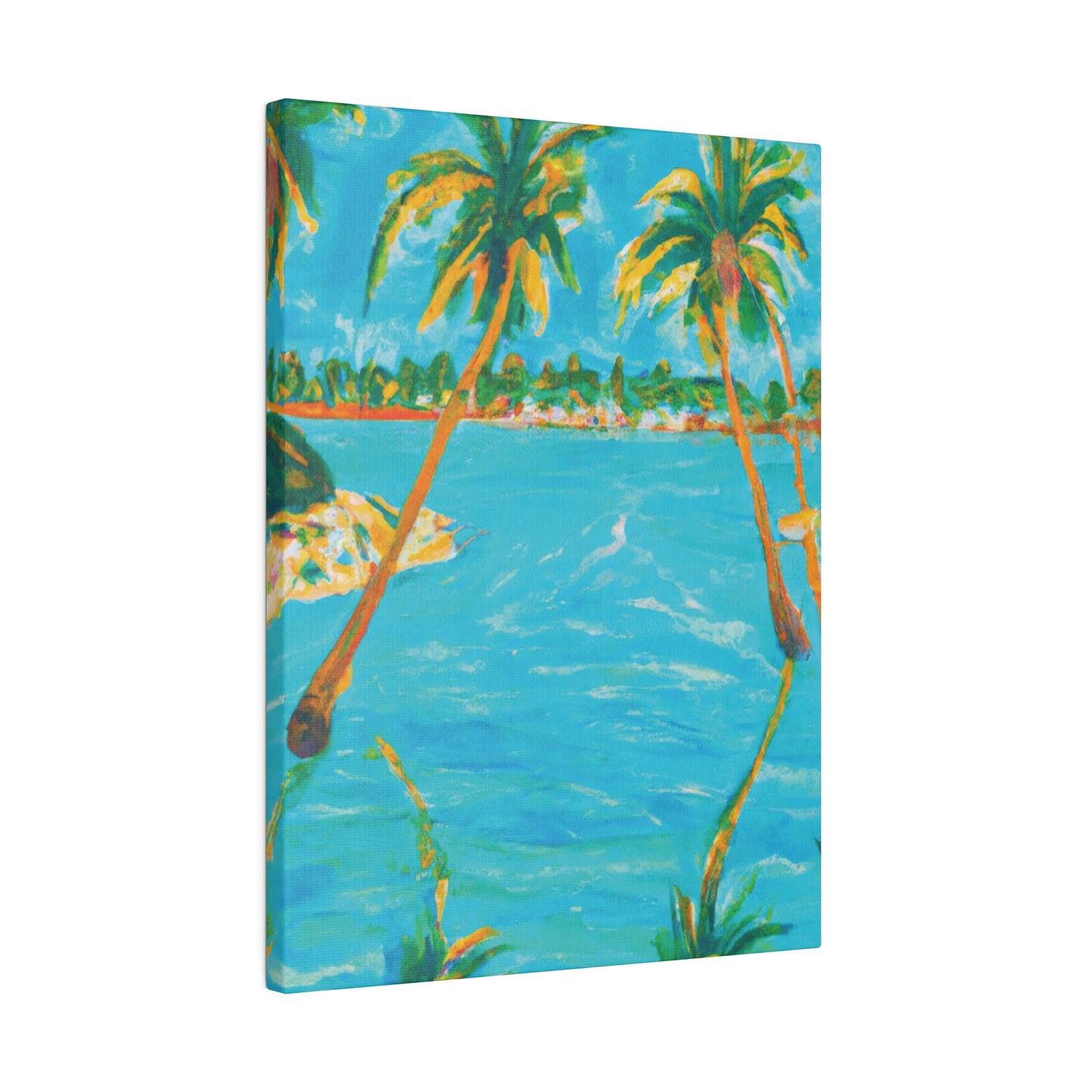 4338G - Bahamas Ocean Painting Print | Bahamas | Ocean | Beach | Poster | Home Decor | Wall Art | Canvas