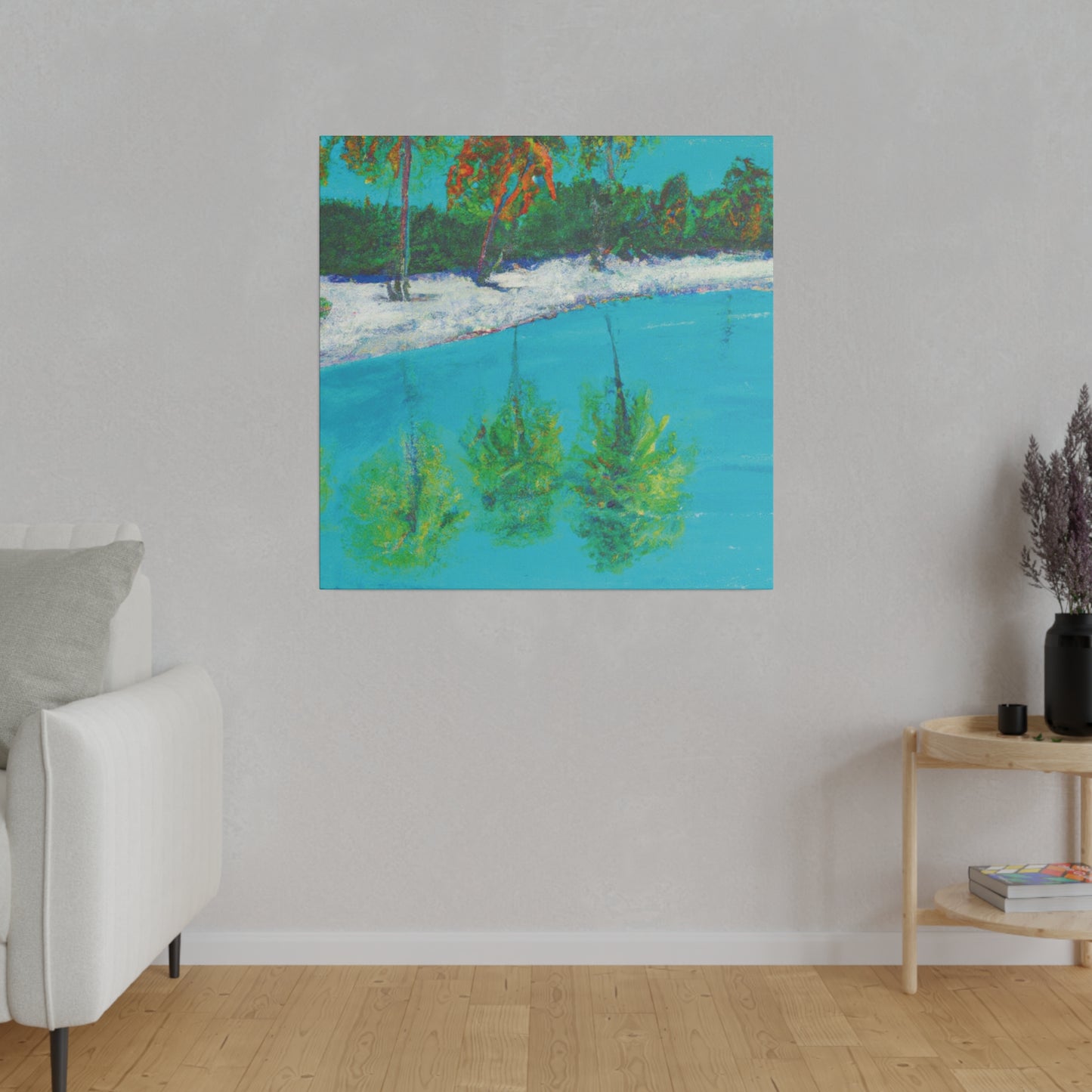 8297H - Bahamas Ocean Painting Print | Bahamas | Ocean | Beach | Poster | Home Decor | Wall Art | Canvas