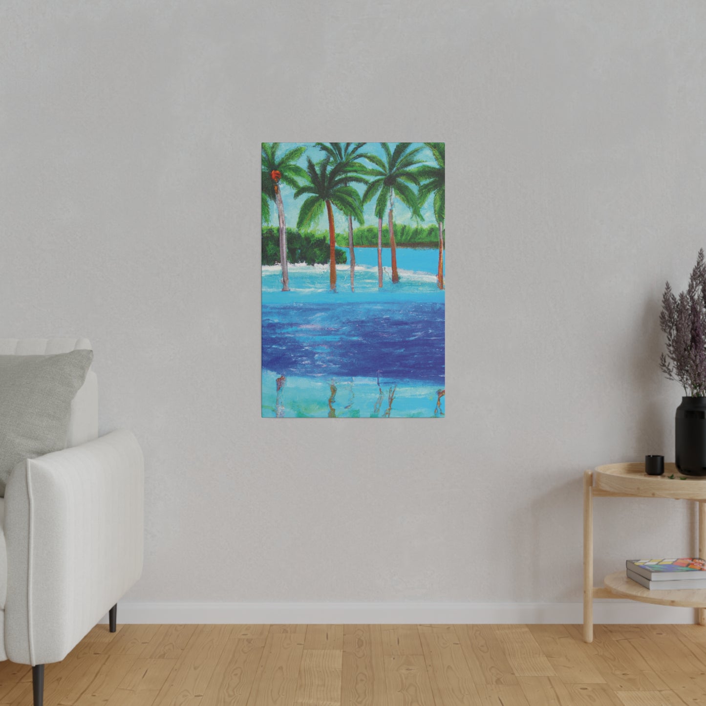 4563X - Bahamas Ocean Painting Print | Bahamas | Ocean | Beach | Poster | Home Decor | Wall Art | Canvas