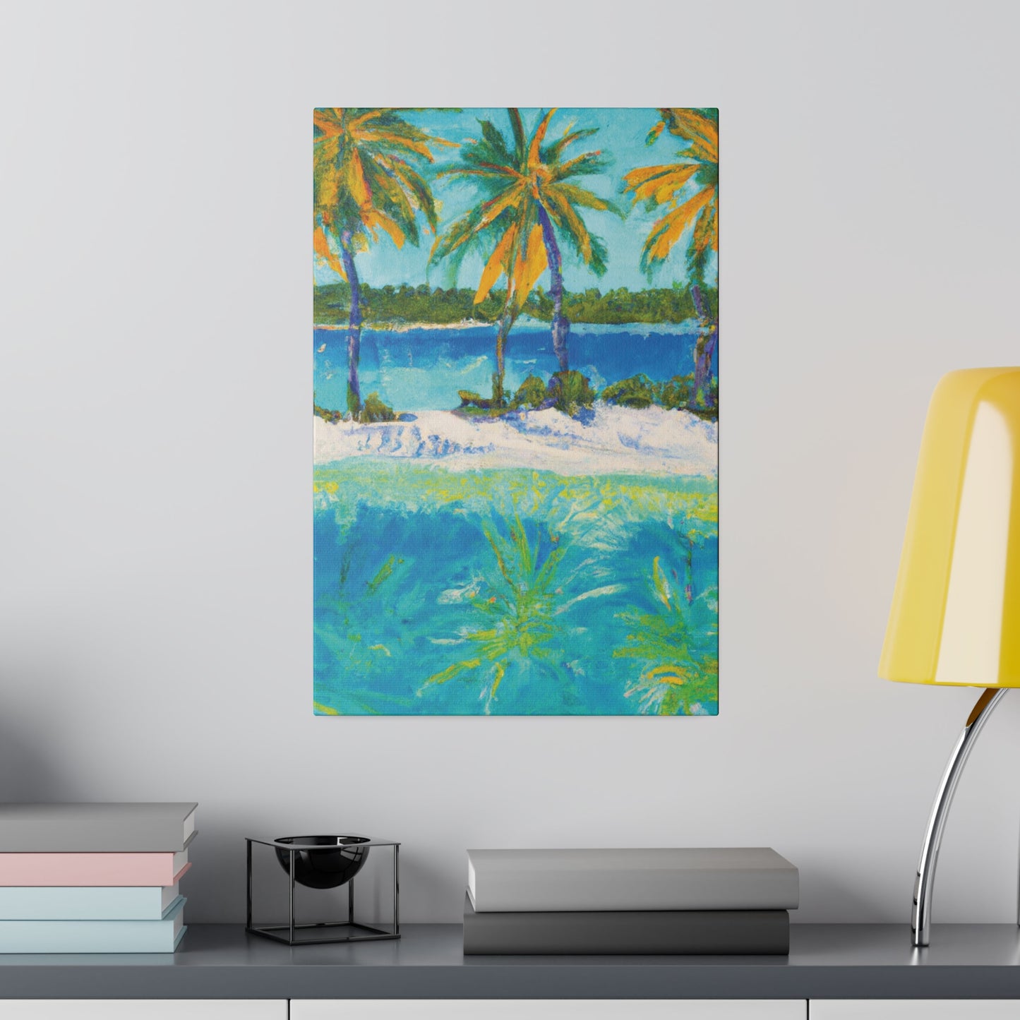 2367X - Bahamas Ocean Painting Print | Bahamas | Ocean | Beach | Poster | Home Decor | Wall Art | Canvas