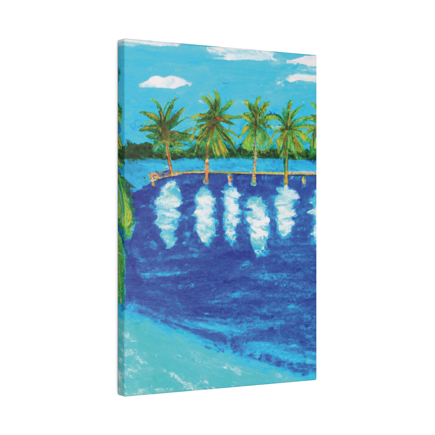 7996V - Bahamas Ocean Painting Print | Bahamas | Ocean | Beach | Poster | Home Decor | Wall Art | Canvas