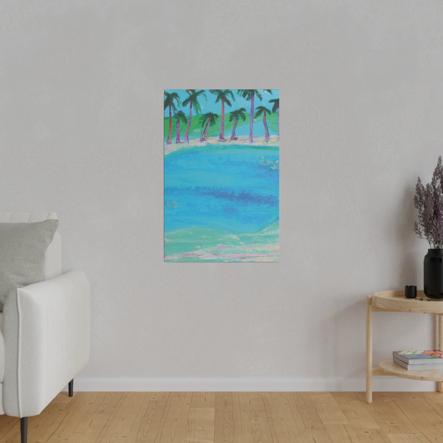 7907S - Bahamas Ocean Painting Print | Bahamas | Ocean | Beach | Poster | Home Decor | Wall Art | Canvas