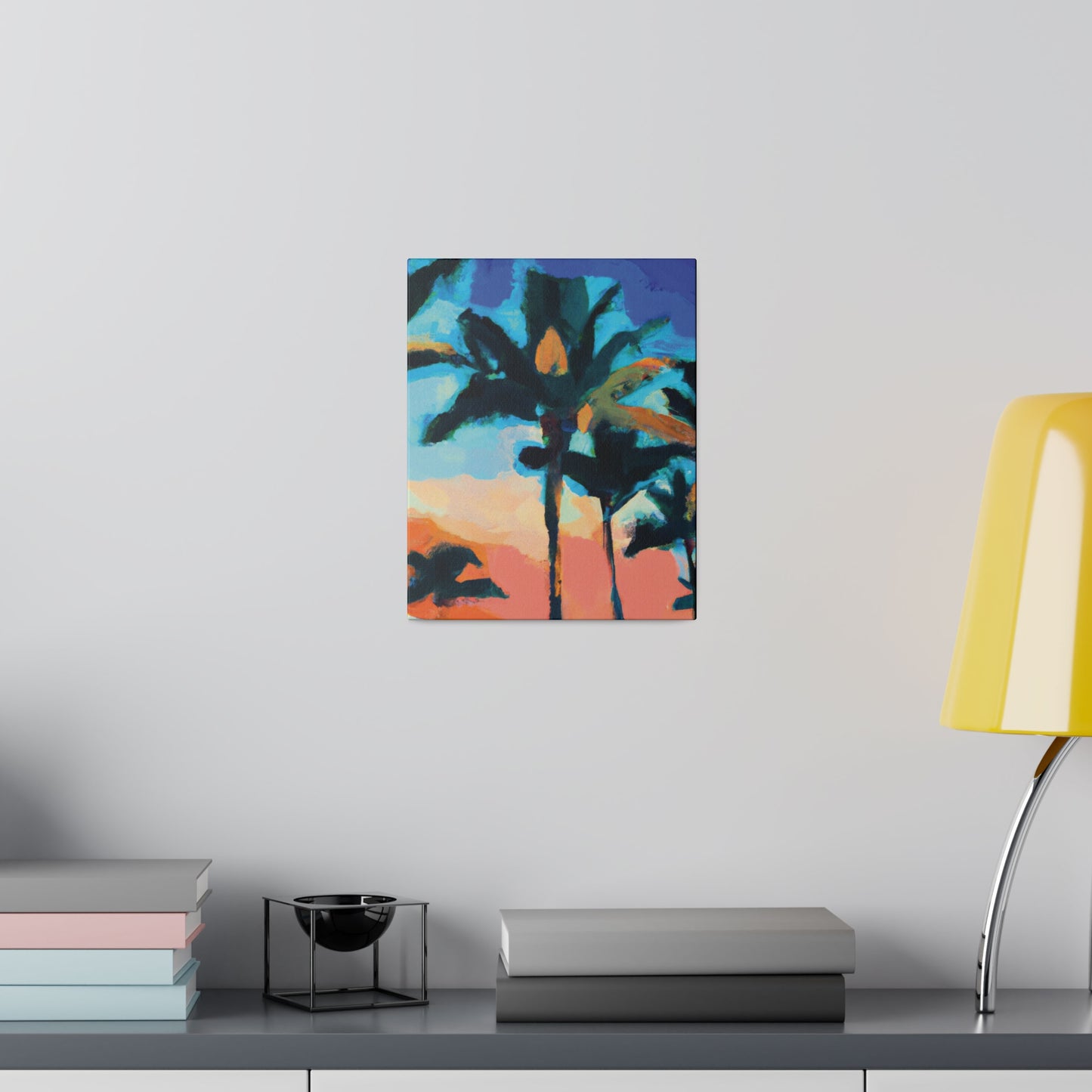 5637G - Miami Beach Sunset Painting Print | Miami | Beach | Sunset | Poster | Home Decor | Wall Art | Canvas