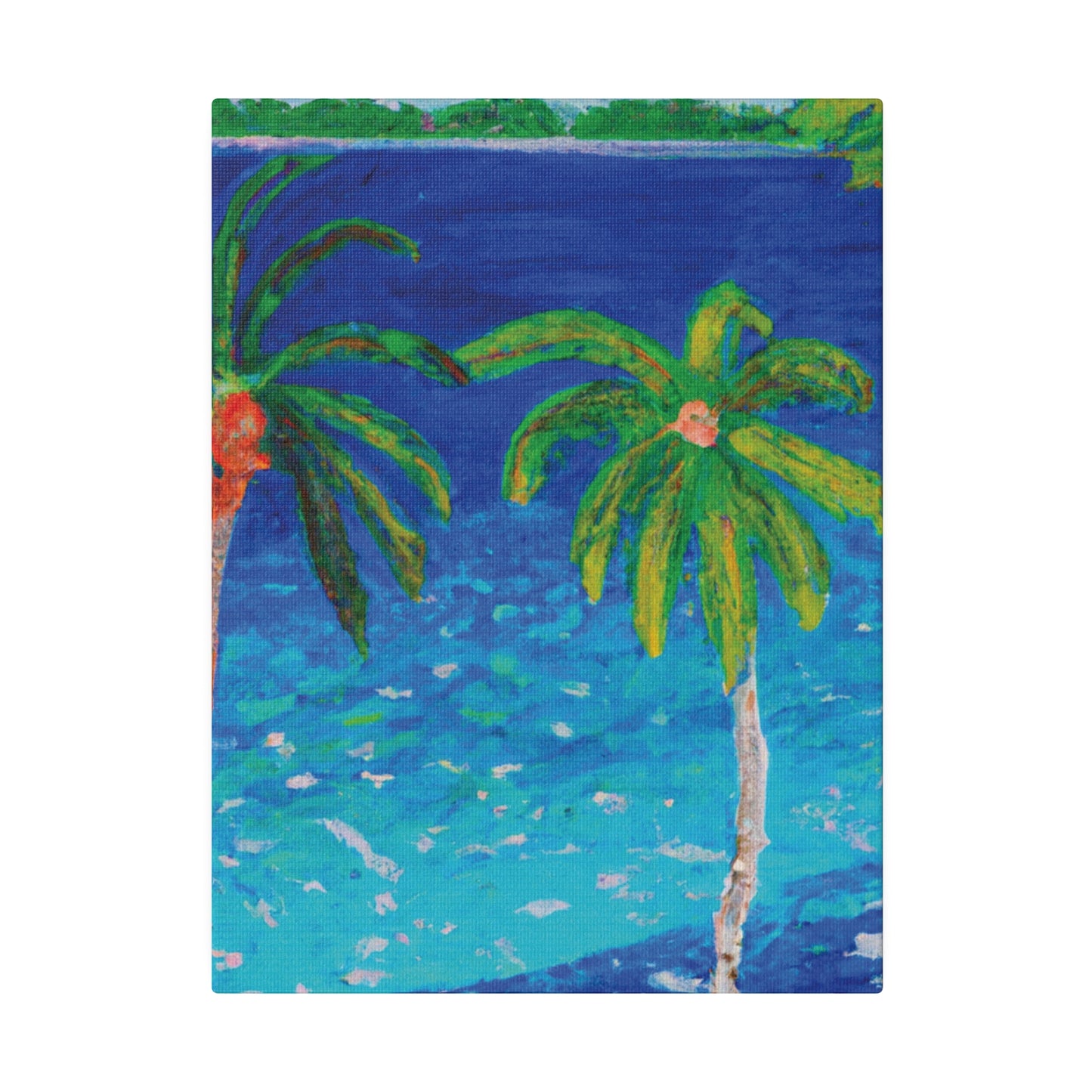 7992Z - Bahamas Ocean Painting Print | Bahamas | Ocean | Beach | Poster | Home Decor | Wall Art | Canvas