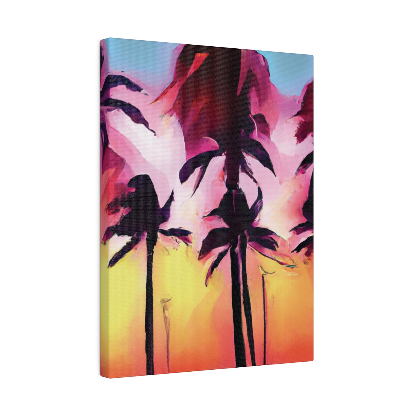 4536X - Miami Beach Sunset Painting Print | Miami | Beach | Sunset | Poster | Home Decor | Wall Art | Canvas