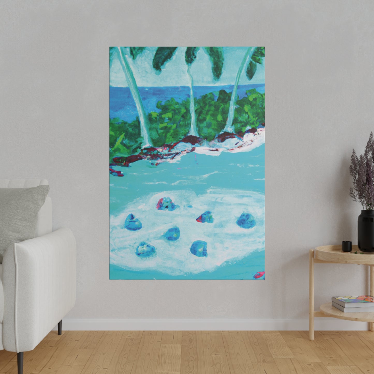 6791E - Bahamas Ocean Painting Print | Bahamas | Ocean | Beach | Poster | Home Decor | Wall Art | Canvas