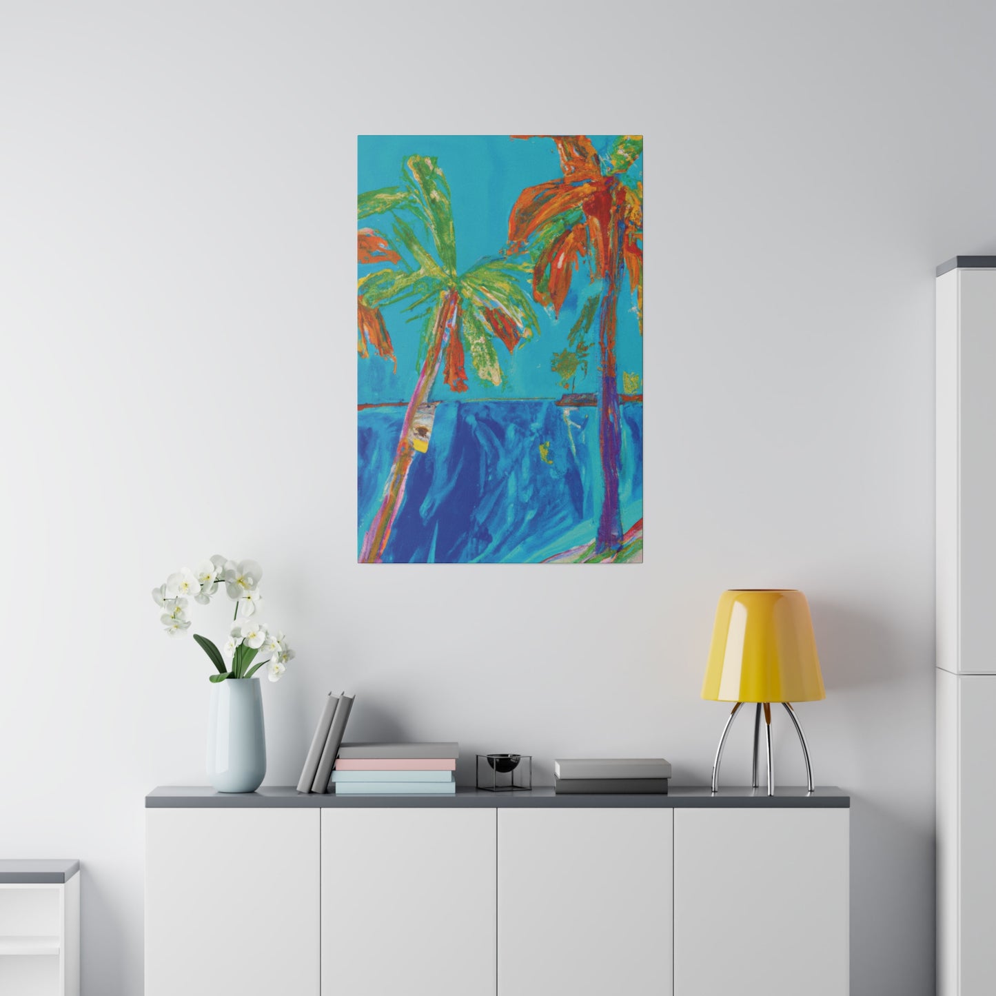 7834J - Bahamas Ocean Painting Print | Bahamas | Ocean | Beach | Poster | Home Decor | Wall Art | Canvas