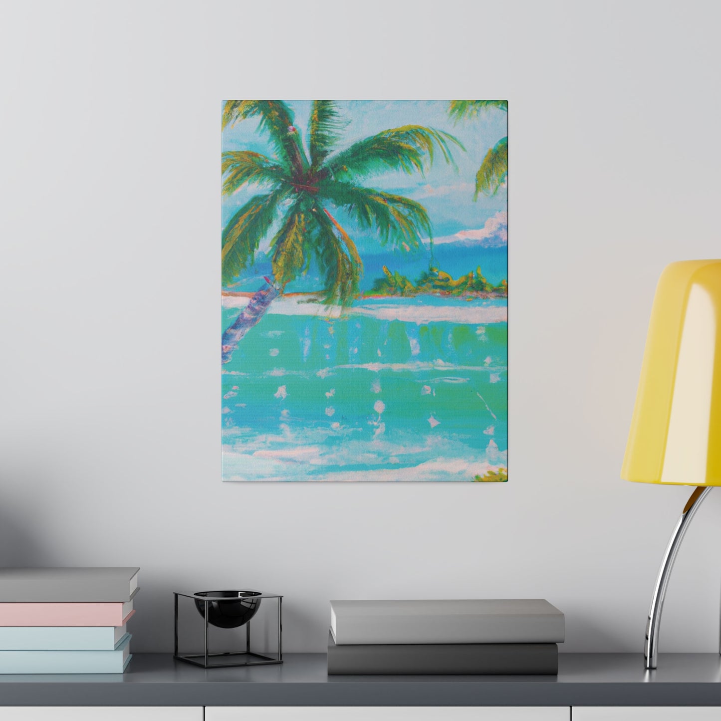 9452K - Bahamas Ocean Painting Print | Bahamas | Ocean | Beach | Poster | Home Decor | Wall Art | Canvas