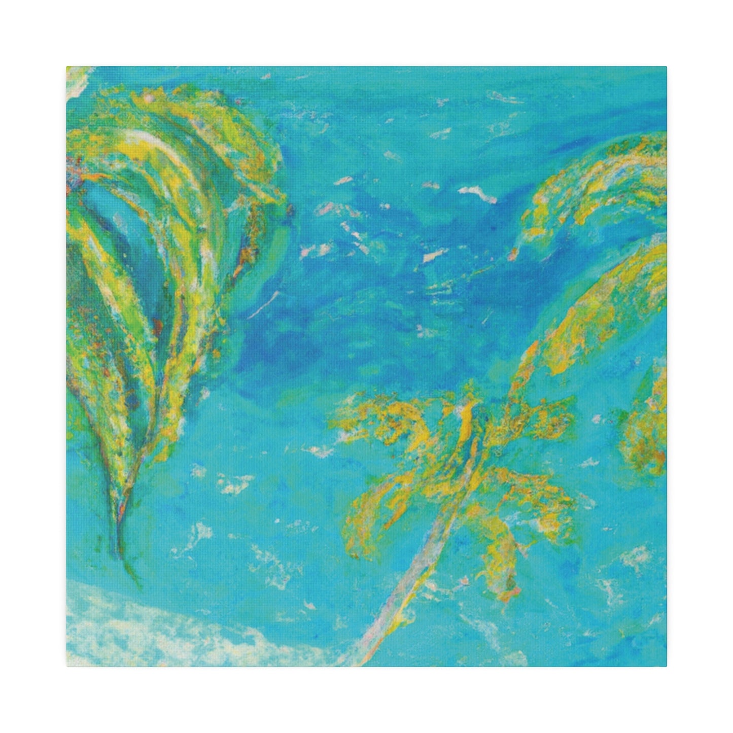 4342G - Bahamas Ocean Painting Print | Bahamas | Ocean | Beach | Poster | Home Decor | Wall Art | Canvas