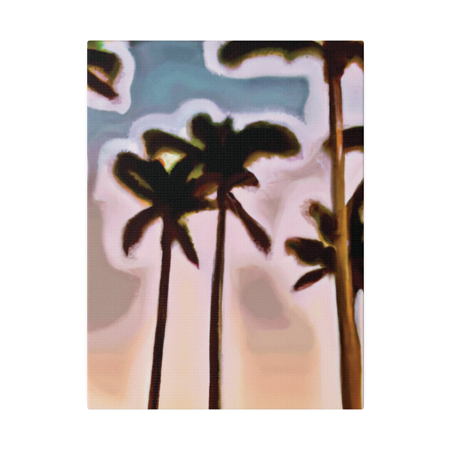 4828Q - Miami Beach Sunset Painting Print | Miami | Beach | Sunset | Poster | Home Decor | Wall Art | Canvas