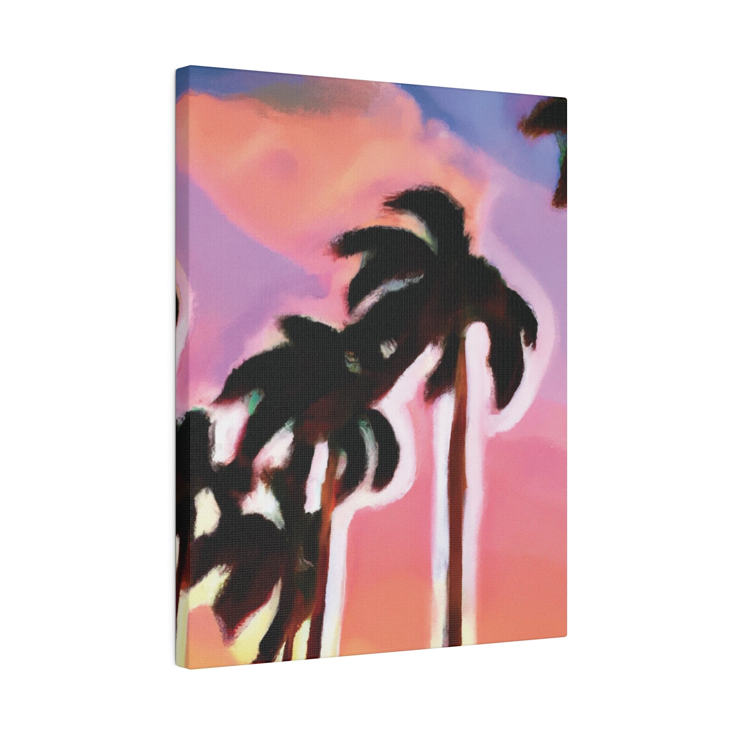 3563H - Miami Beach Sunset Painting Print | Miami | Beach | Sunset | Poster | Home Decor | Wall Art | Canvas