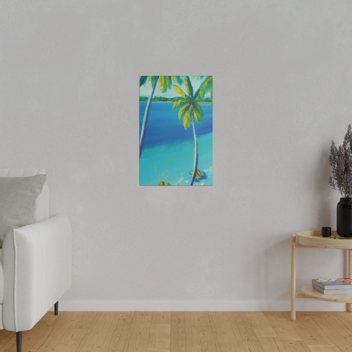 7593L - Bahamas Ocean Painting Print | Bahamas | Ocean | Beach | Poster | Home Decor | Wall Art | Canvas