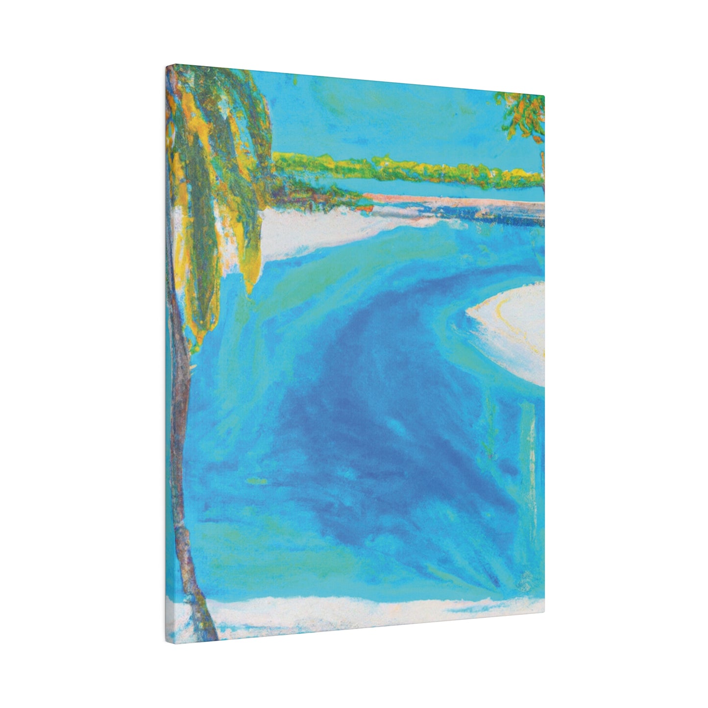 9106H - Bahamas Ocean Painting Print | Bahamas | Ocean | Beach | Poster | Home Decor | Wall Art | Canvas