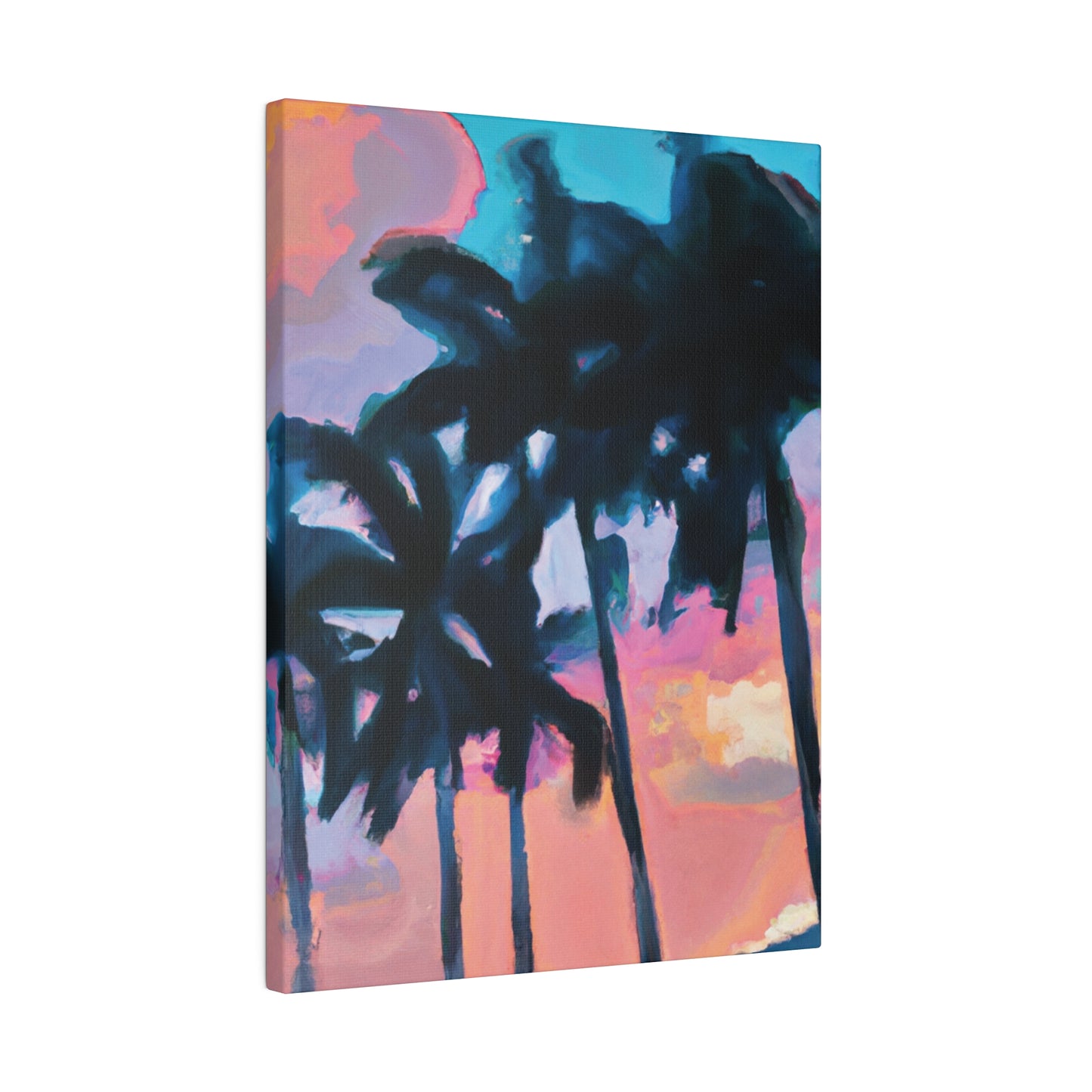 7234X - Miami Beach Sunset Painting Print | Miami | Beach | Sunset | Poster | Home Decor | Wall Art | Canvas