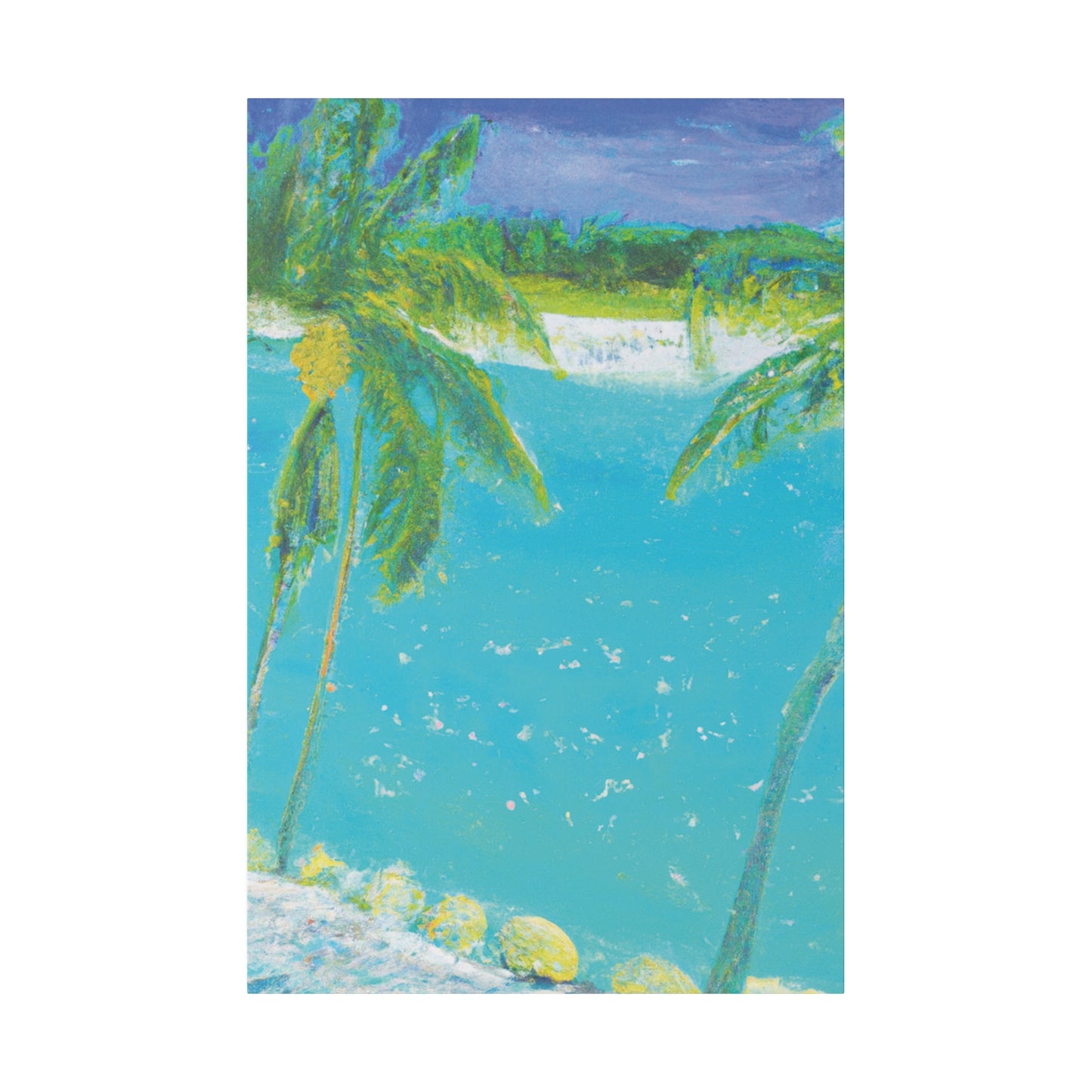 8563Y - Bahamas Ocean Painting Print | Bahamas | Ocean | Beach | Poster | Home Decor | Wall Art | Canvas