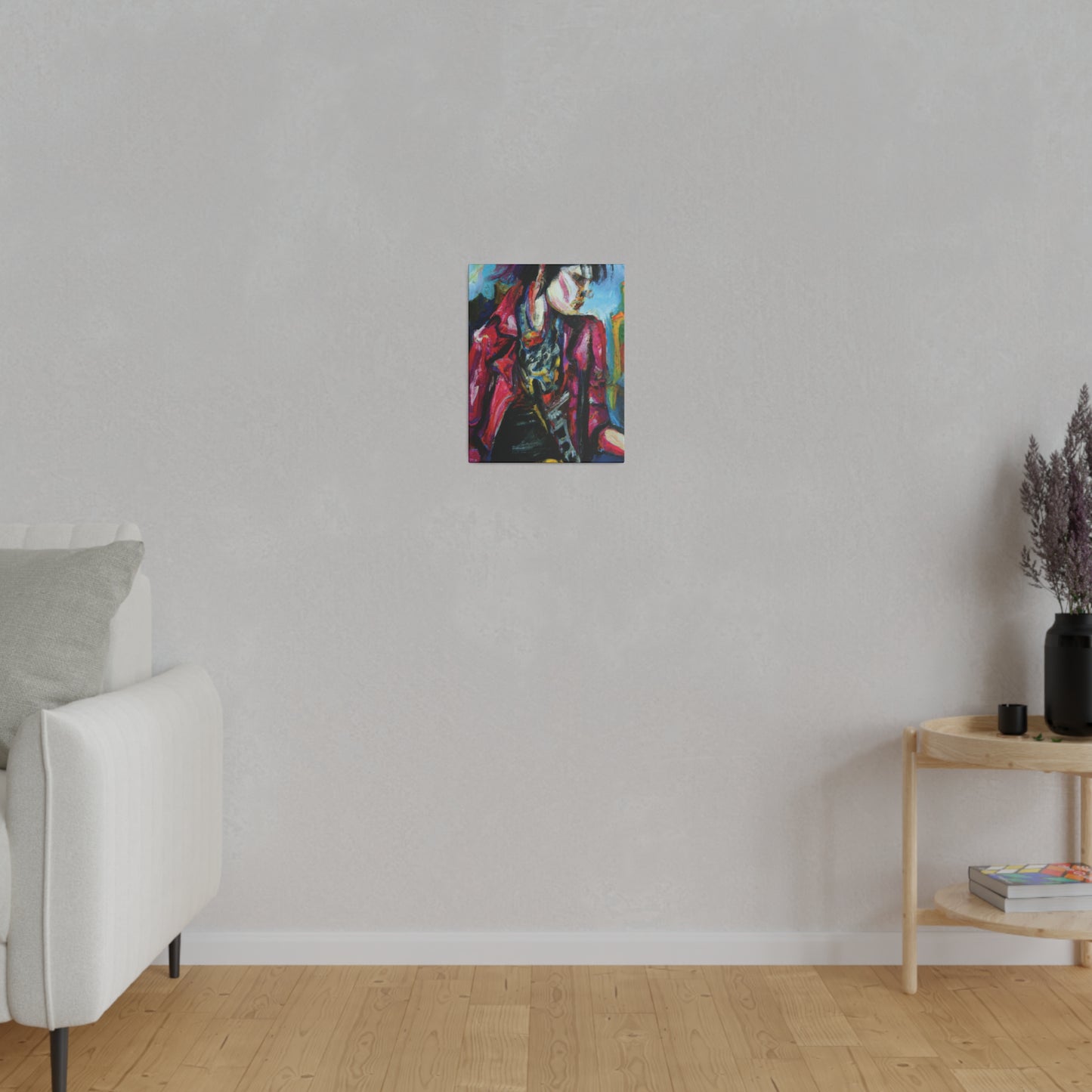7152R - Rockstar Oil Painting Style Print | Poster | Home Decor | Wall Art | Music Art | Canvas
